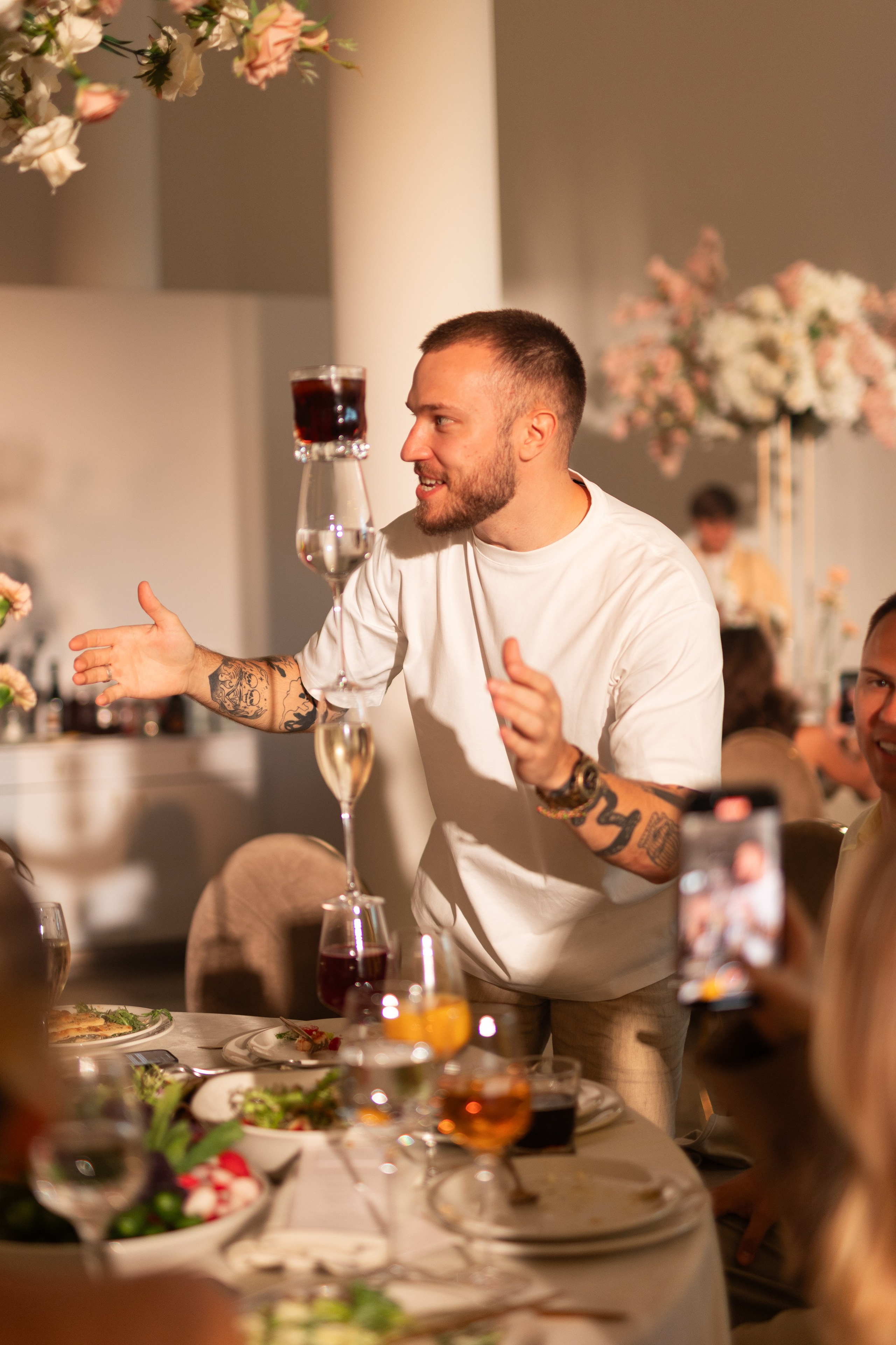 Герберы & звездные гости. Фотограф в Москве Анастасия Курлович