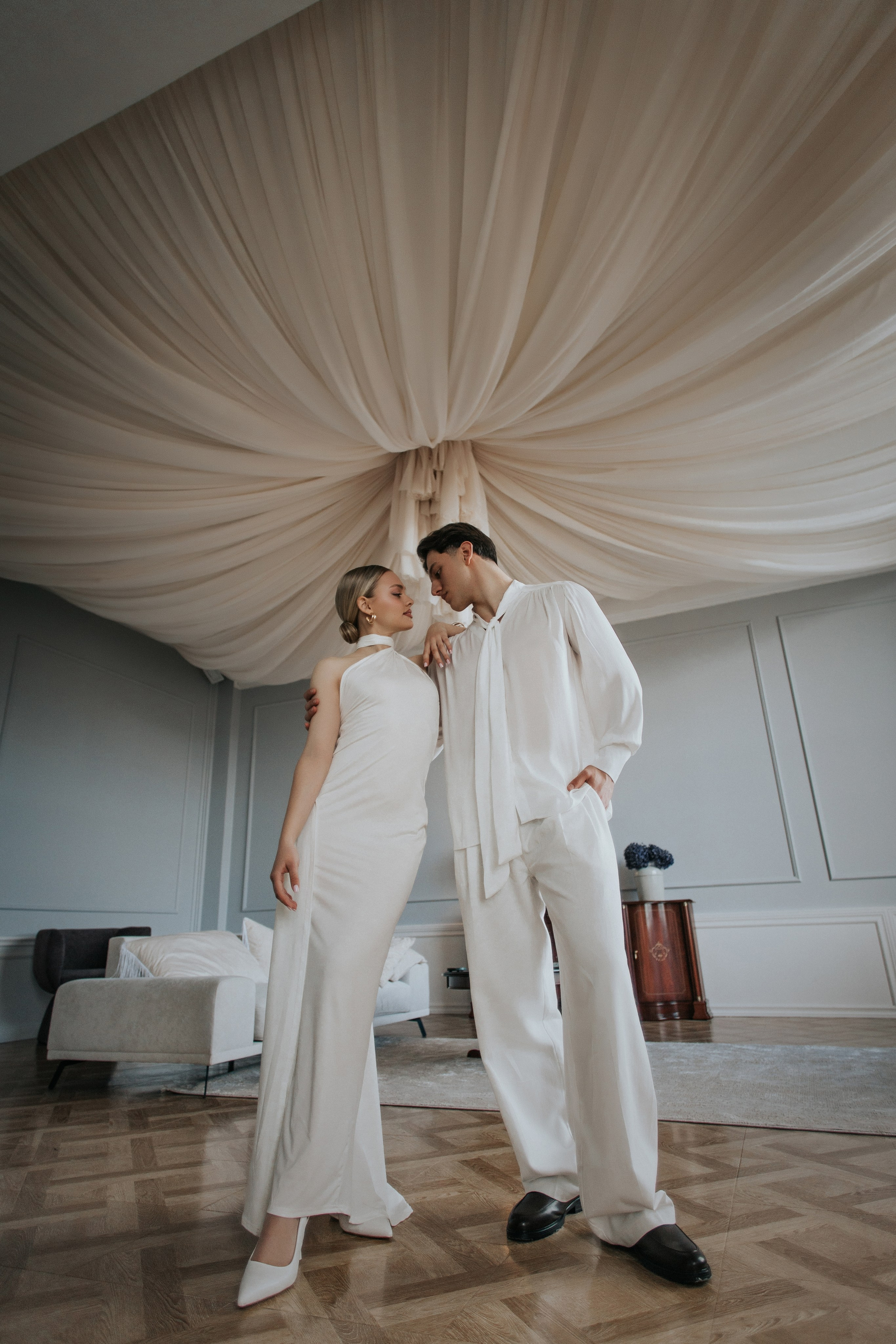 Свадебная фотосессия в студии