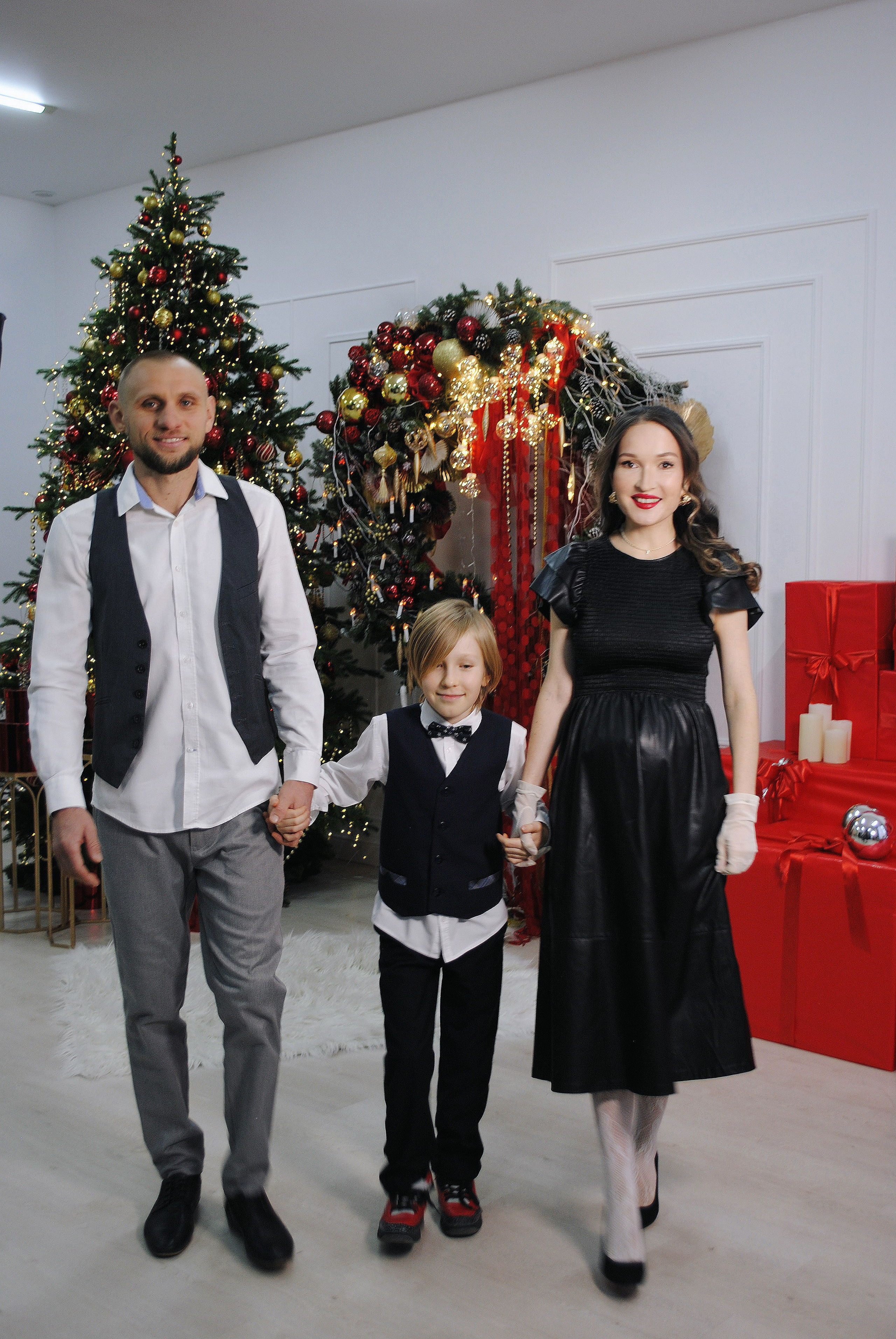 Ксения и семья. Фотограф Мария Мусаелян