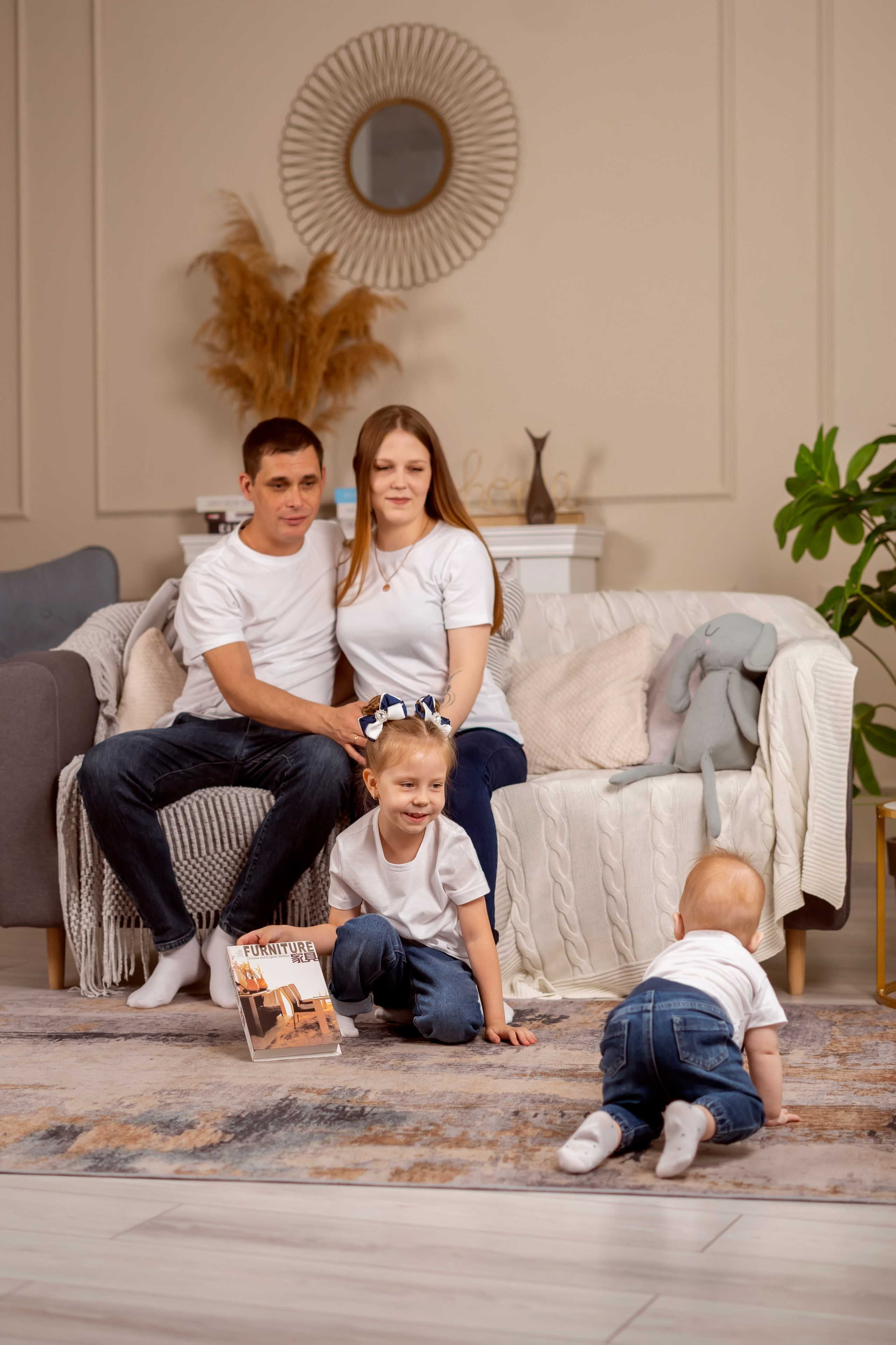 Годовасие в LettLoft. Семейный и детский фотограф в Хабаровске Анна Гриневич