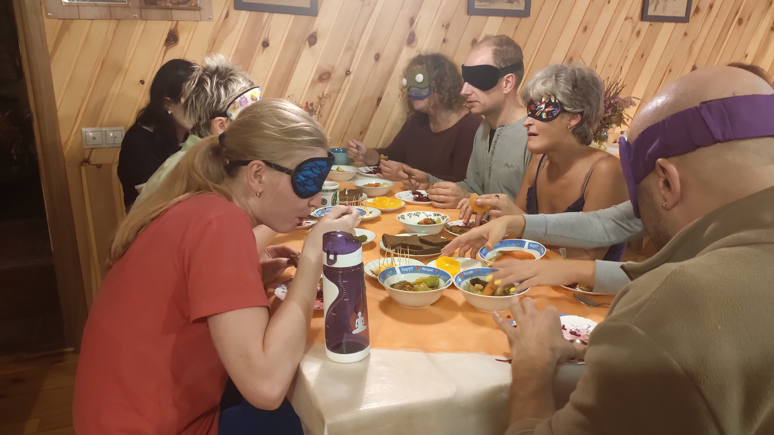 Развитие чувствительности на тренинге в темноте