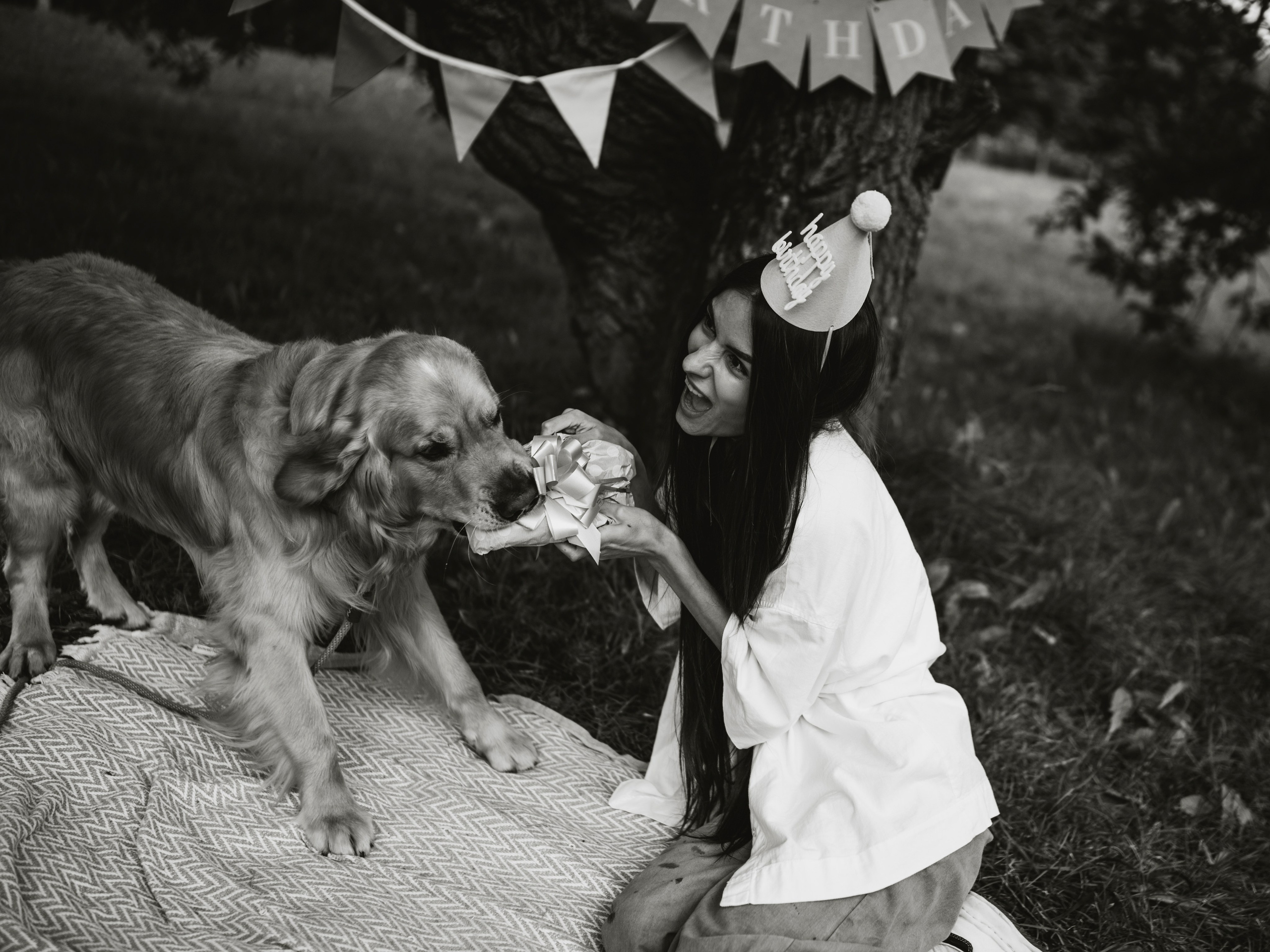 Карина, Саша и Луни. Семейный фотограф анималист Ананьева Мария — Москва