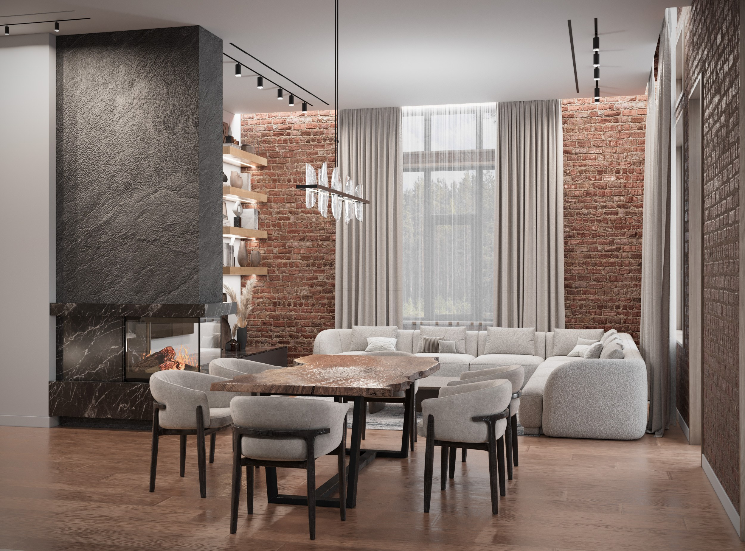 Визуализация интерьера. Дизайн интерьеров в сочетании с дизайн-проектом — лучший результат!