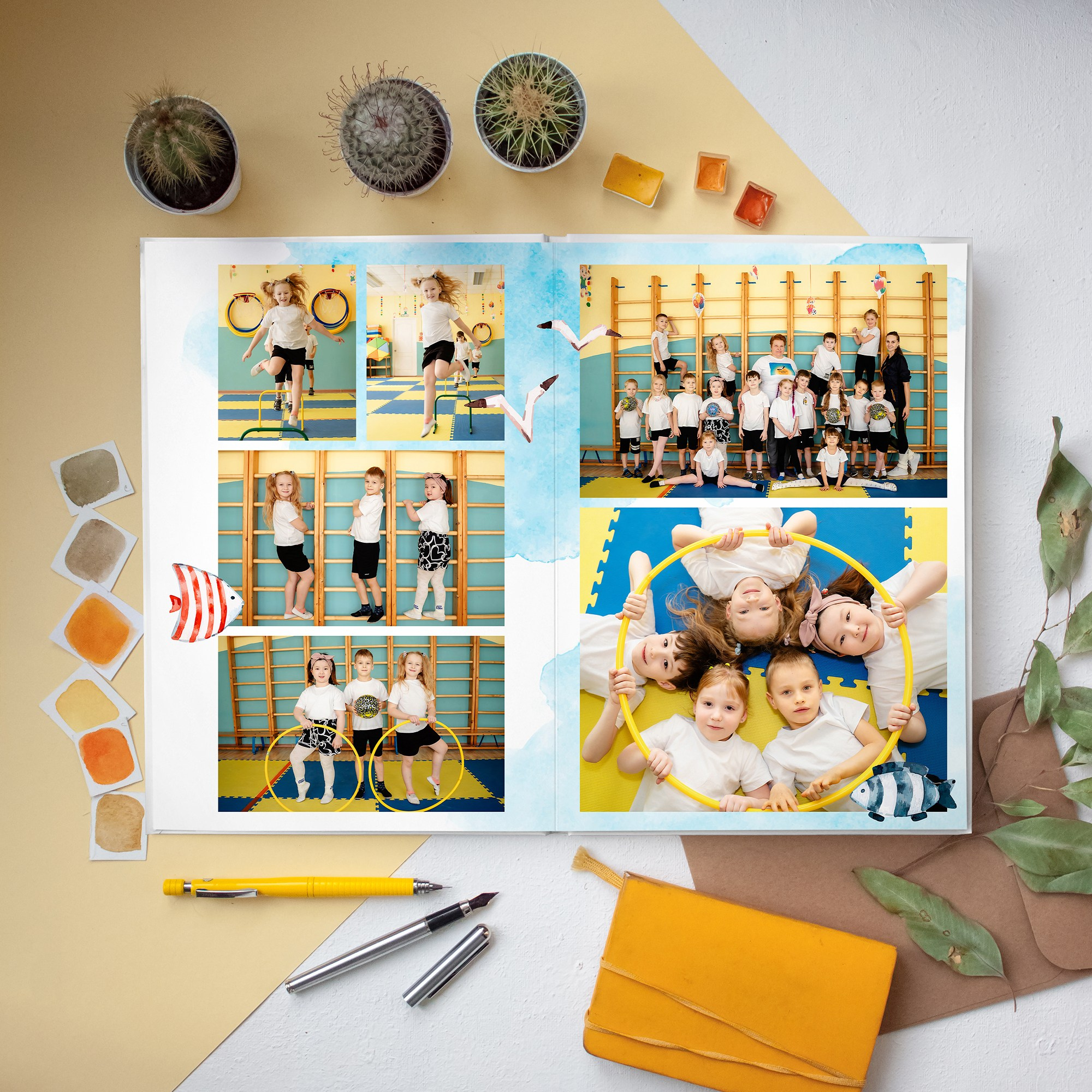 Детский сад. Детский и Школьный фотограф во Владивостоке. Выпускные альбомы