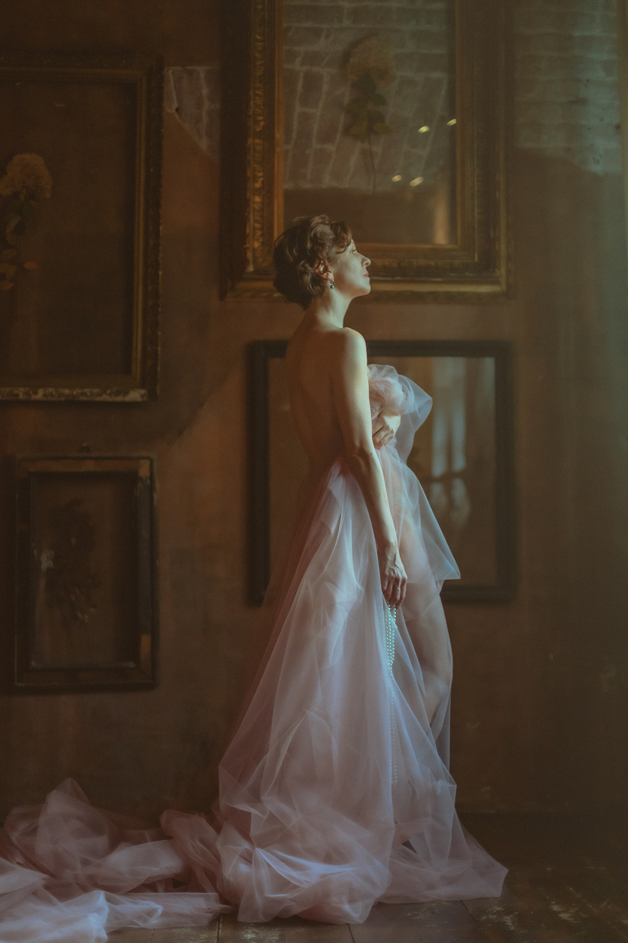 Женский драматический портрет, студийный портрет, красивый портрет, топ-фотограф москва, Ирина Семиречинская