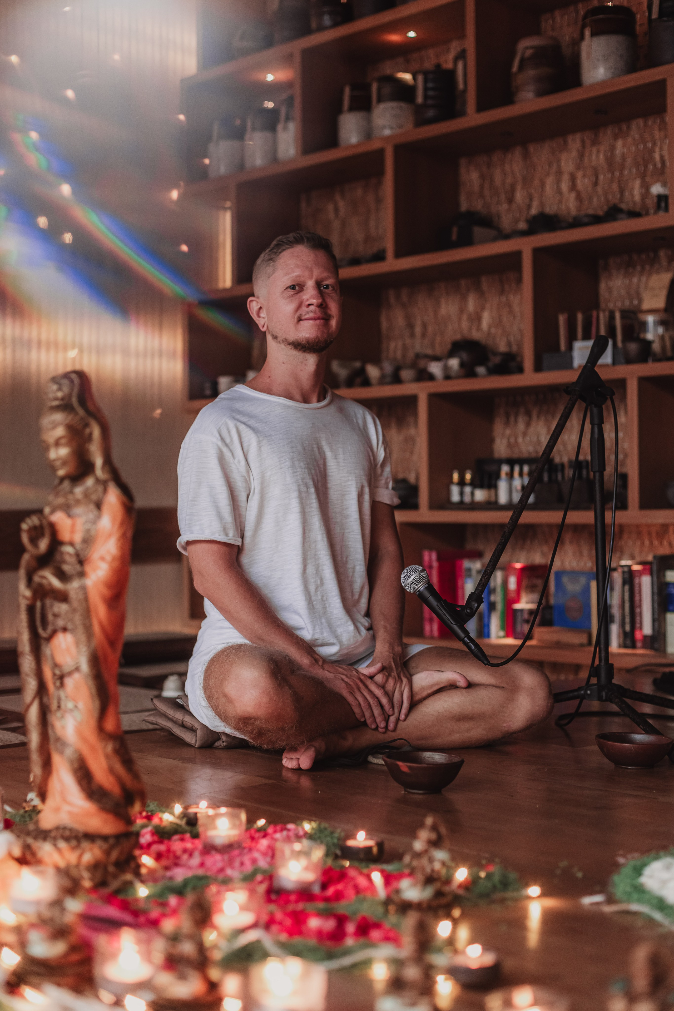 Navaratri w Bhakti Bliss at Dragon tea temple. Мариам Багдасарян