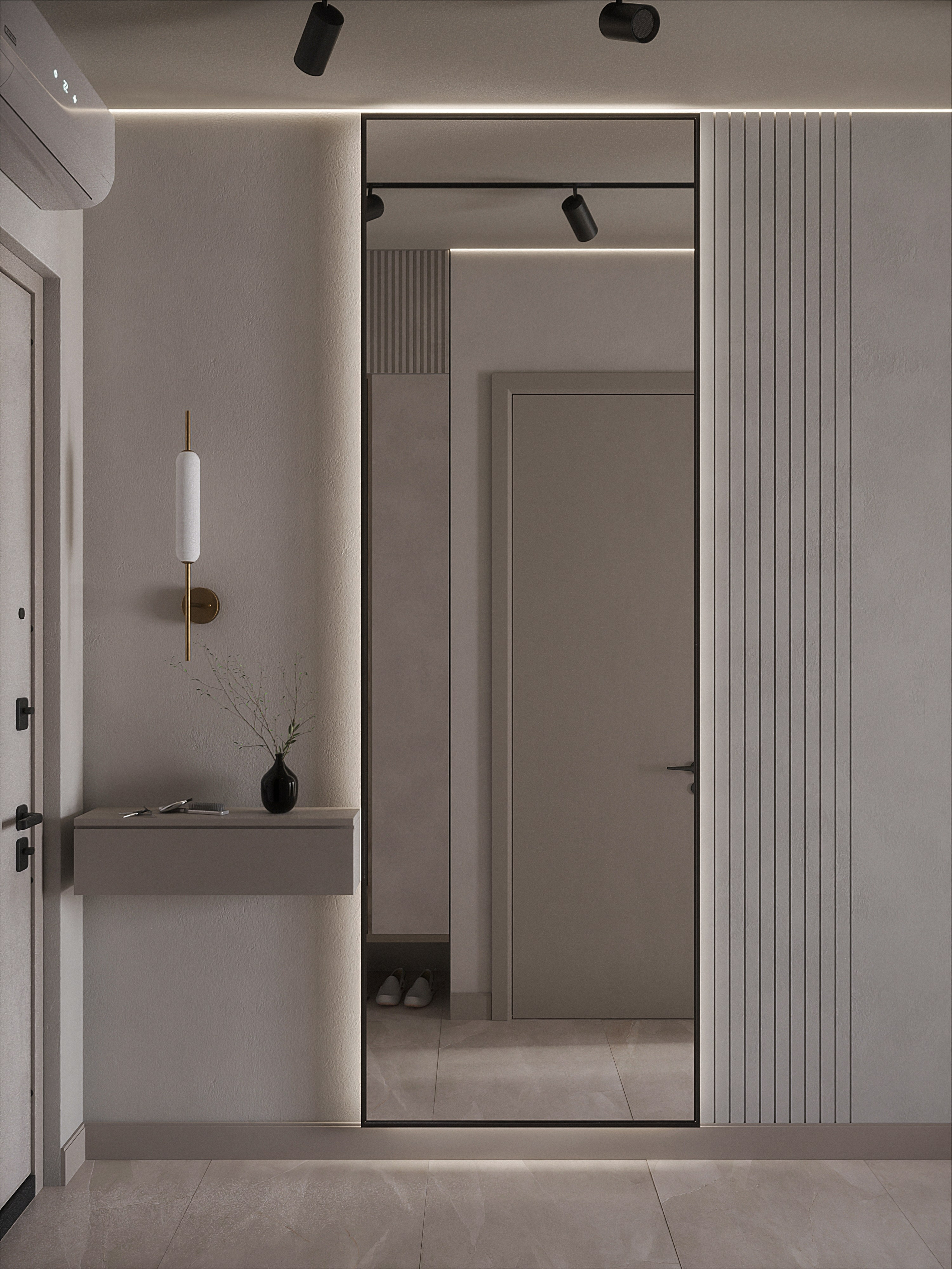 Квартира 64 кв.м. Юлия Григорьева — 3D визуализатор