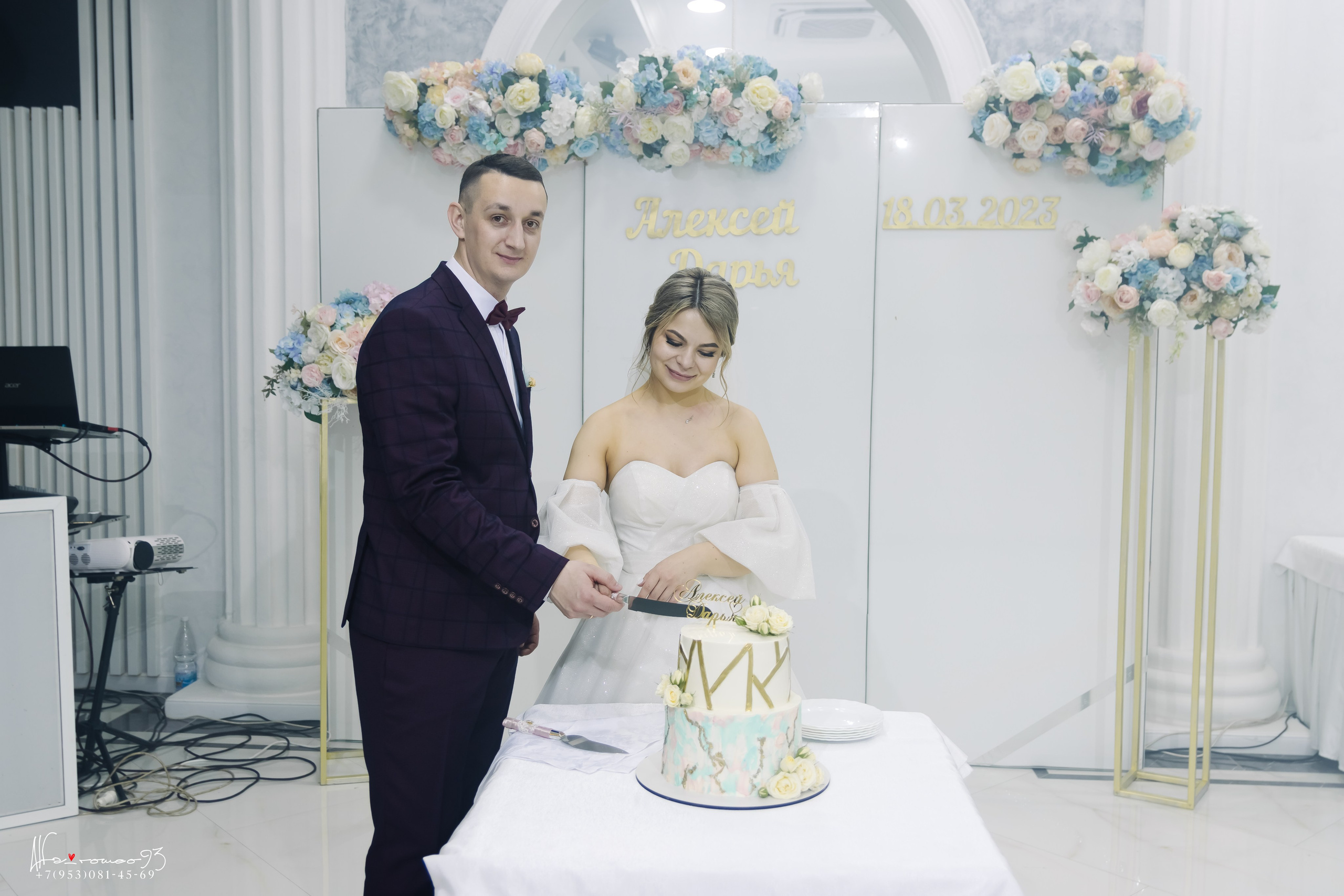 Wedding day 18.03.2023. Фотограф Видеограф