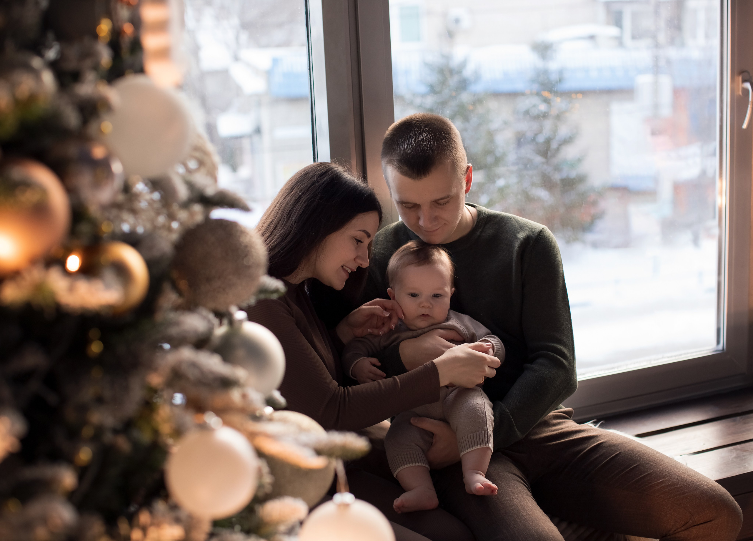 Первый Новый год. Семейный и детский фотограф в Саратове Полина Коткина