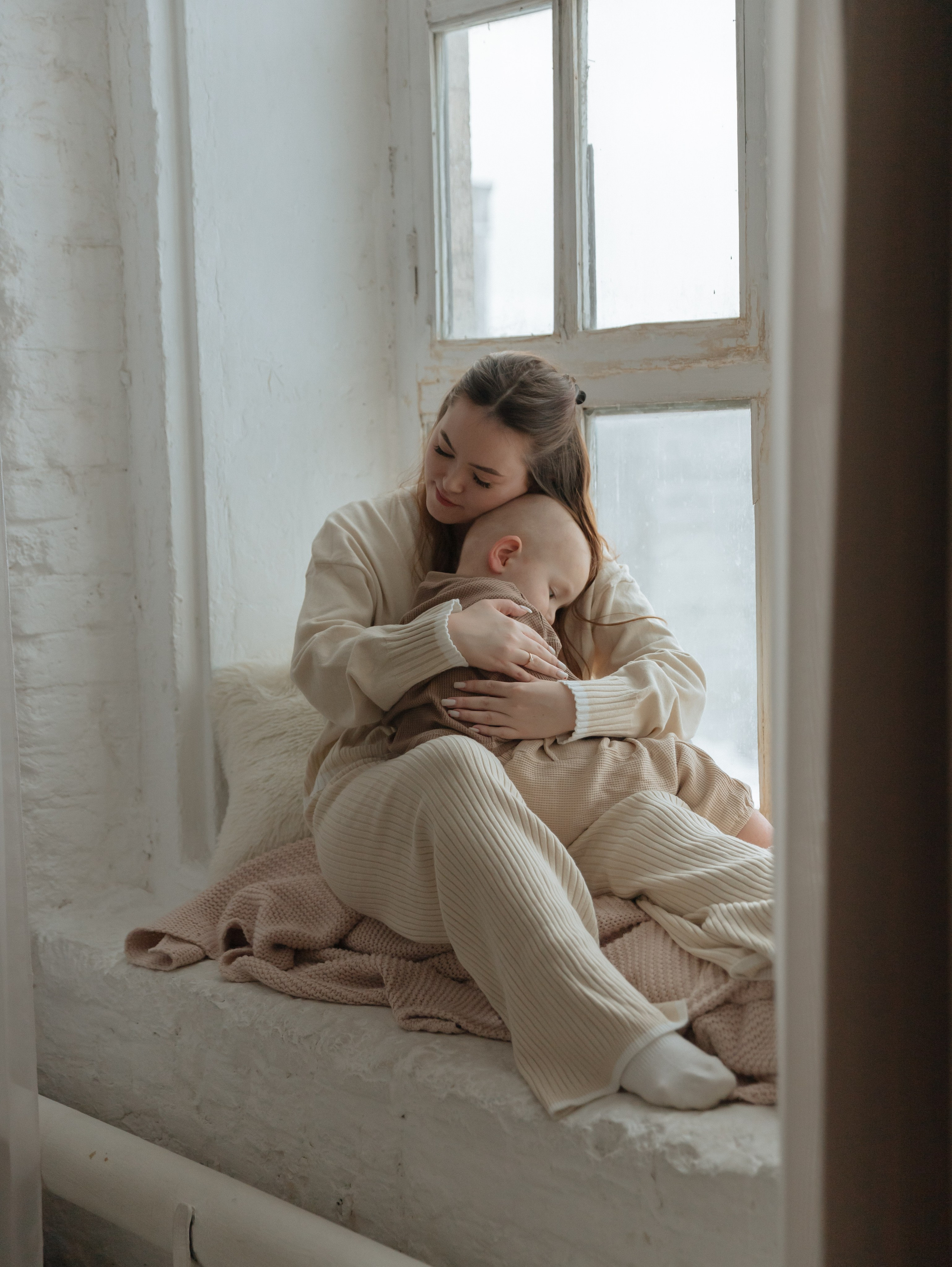 Мама и сын. Фотограф текстиля в Москве Ольга Иванова