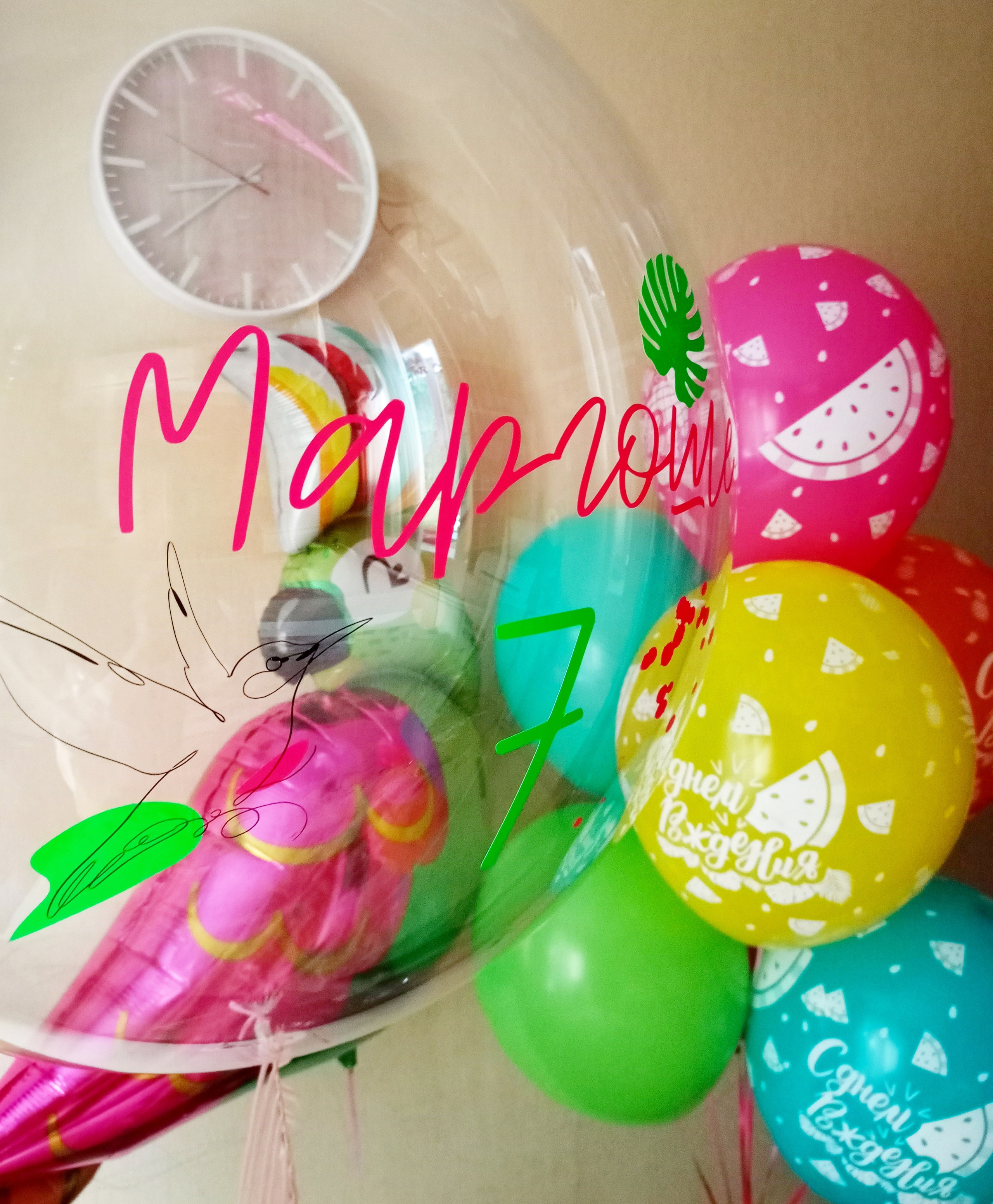 Девочке на день рождения с 4 до 17 лет. Аэродизайнер Елена Лин