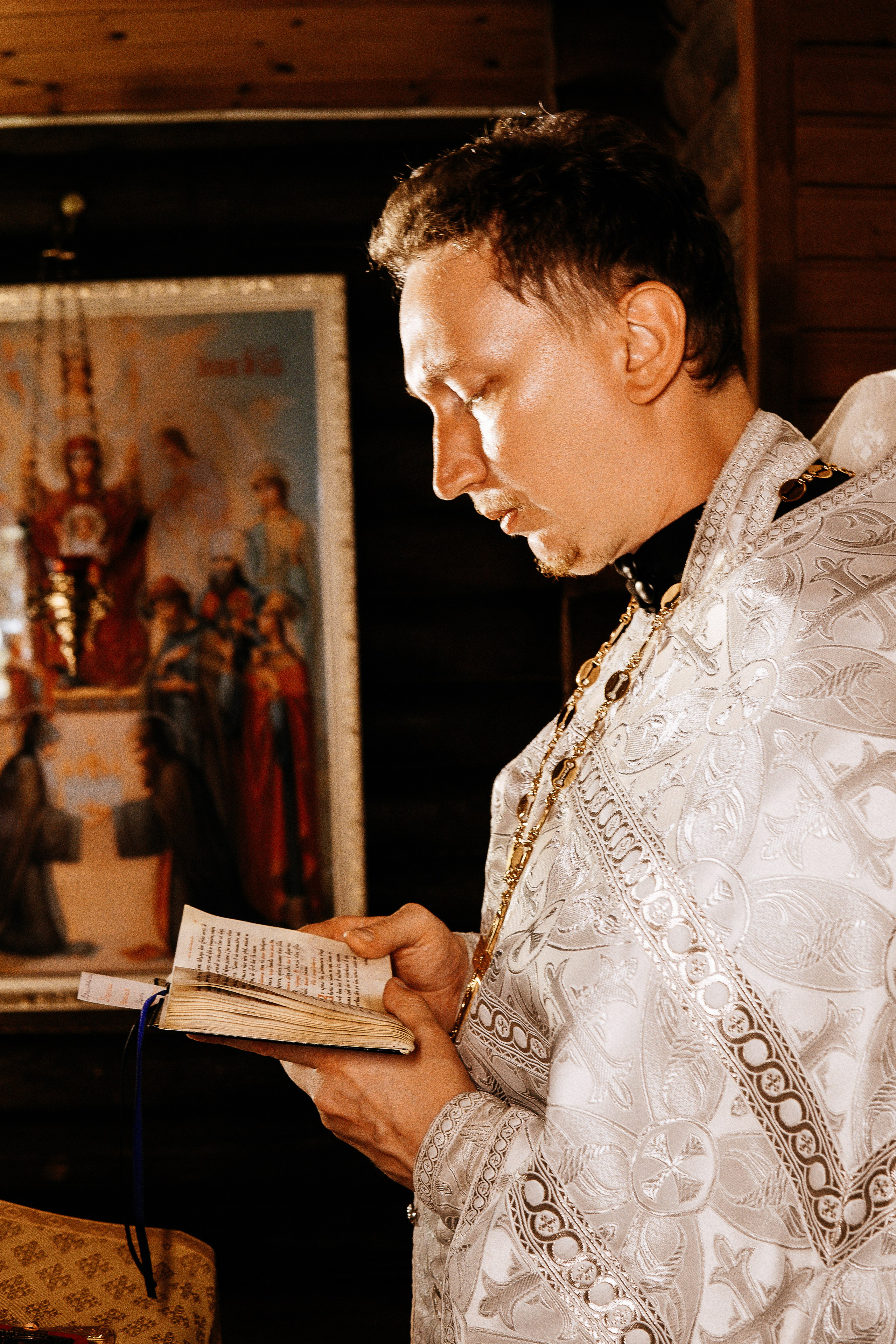 Крещение Таисии и Даниила. Фотограф Алла Быкова