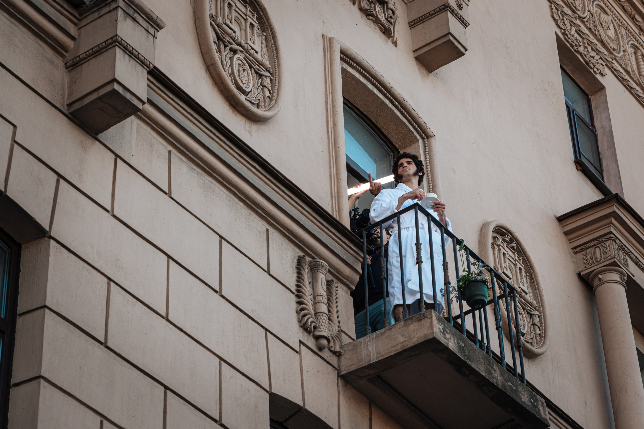 Пушкин в отеле «Оболенский». Съёмка ролика для конкурса. Портретный фотограф в Санкт-Петербурге Дмитриева Наталия