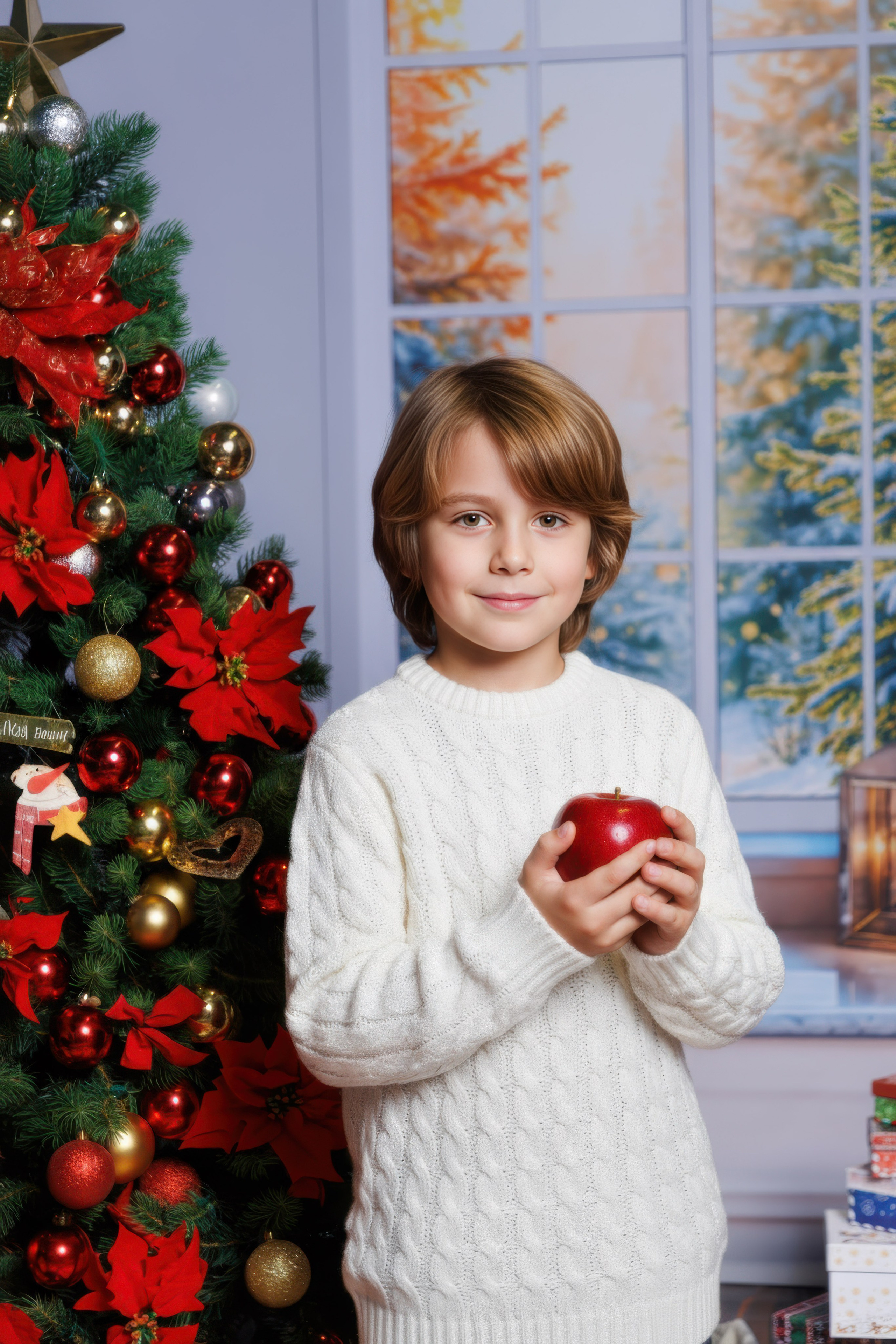 Рождество. Детская фотостудия Москва