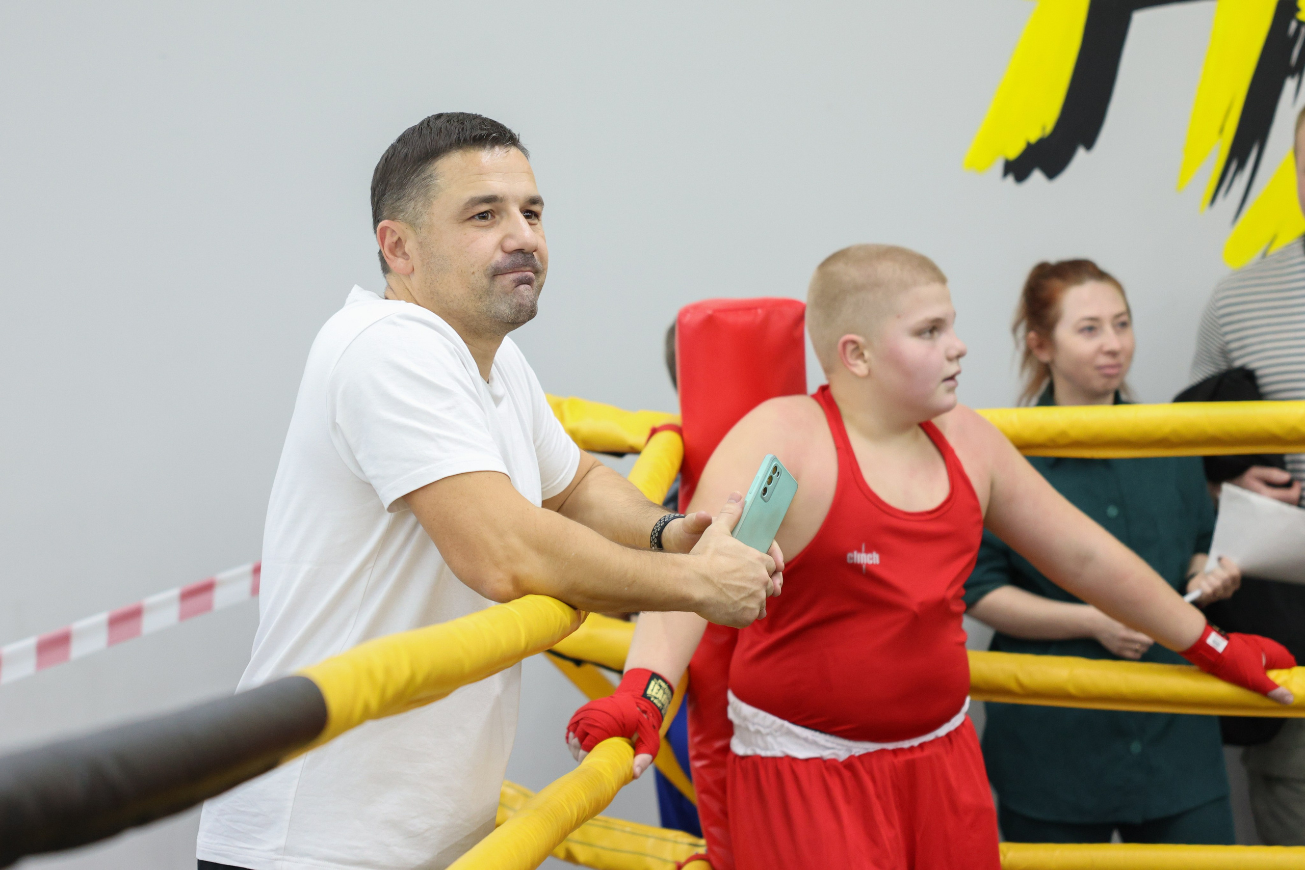 Открытый ринг «кубок ООО «ТЭК НеваСпецТяж». Фотограф Александр Заломаев