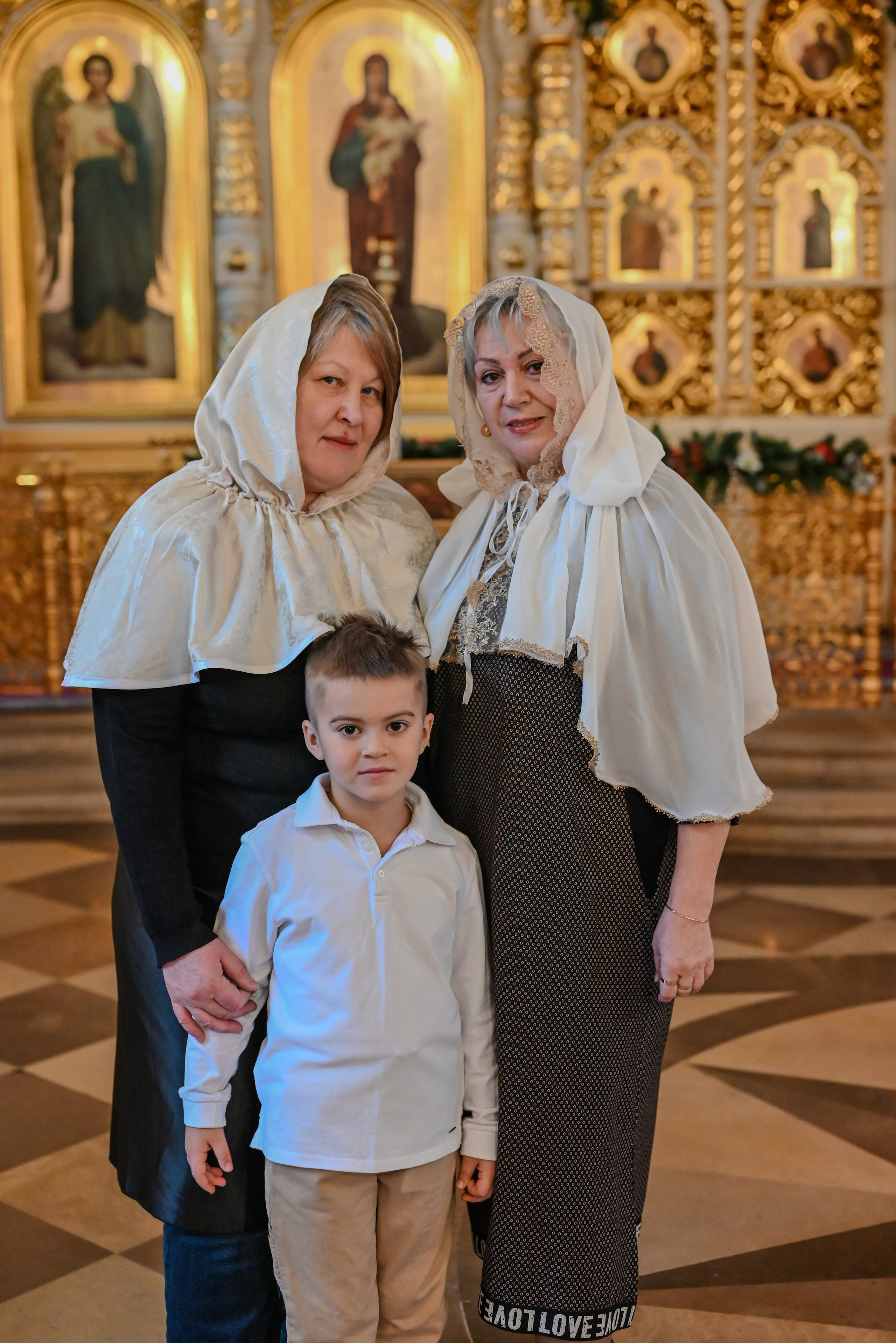 Крещение Совхоз Ленина. Семейный и детский фотограф Москва