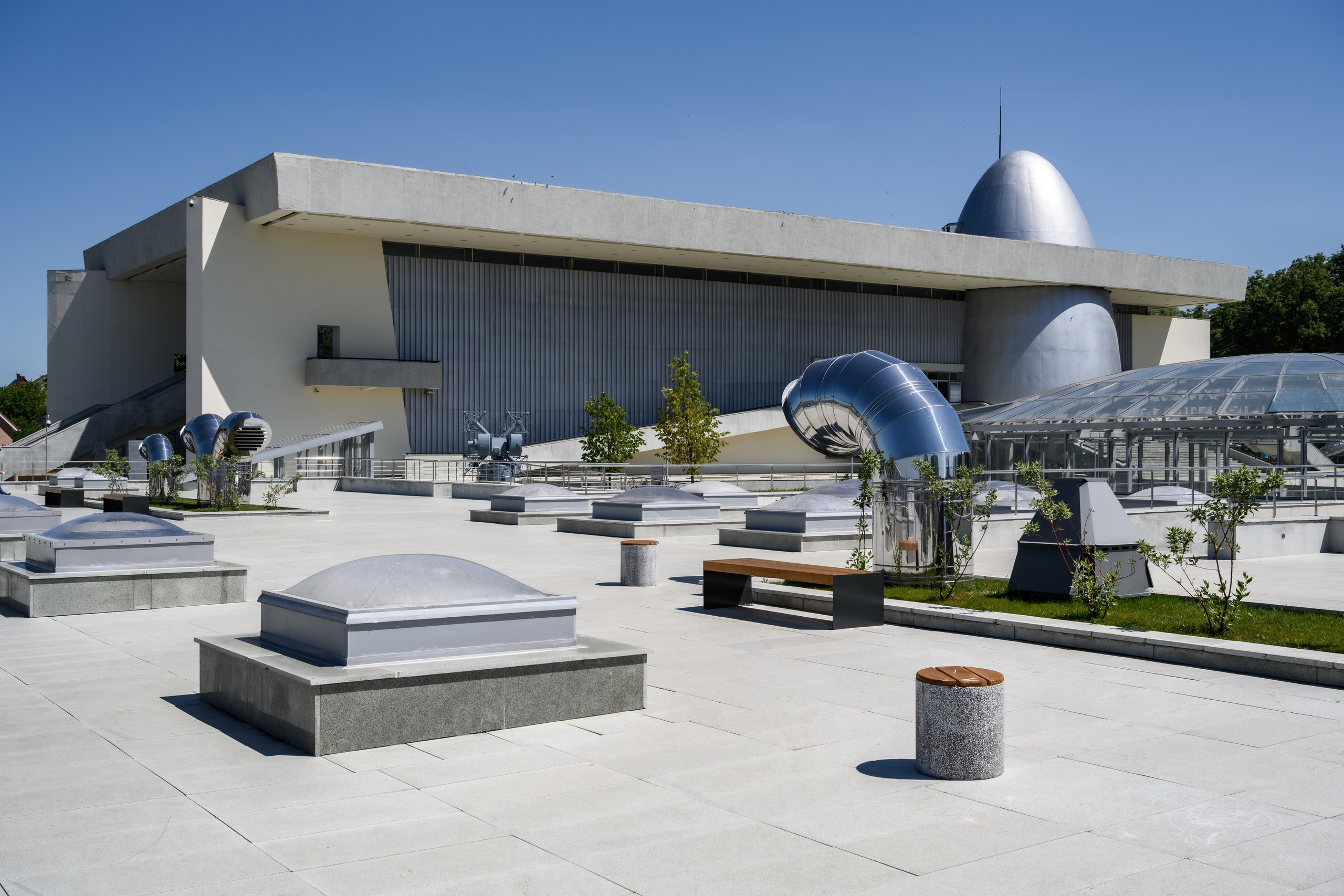 Здание музея космонавтики