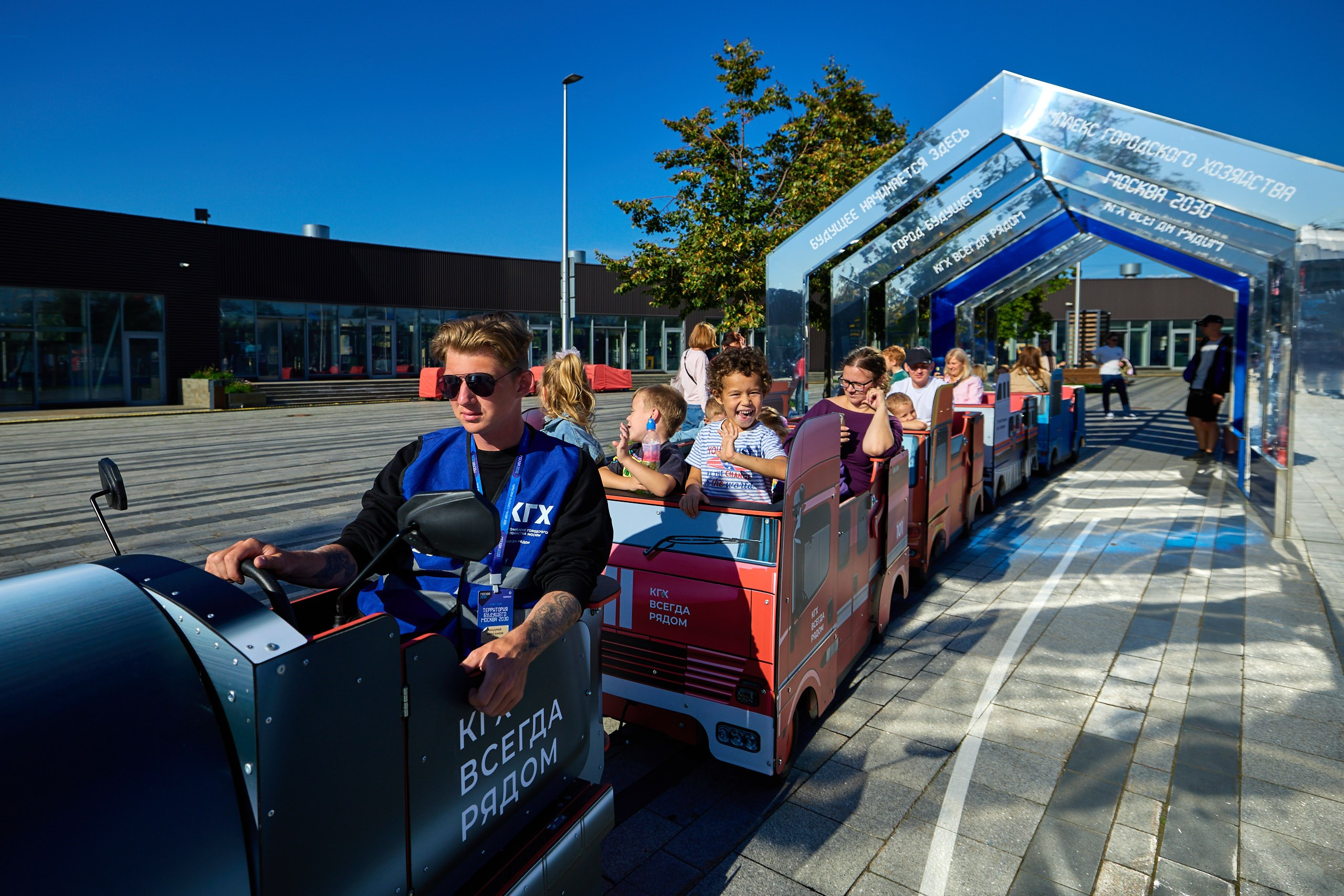 Съемка деловой презентации в Москва-Сити