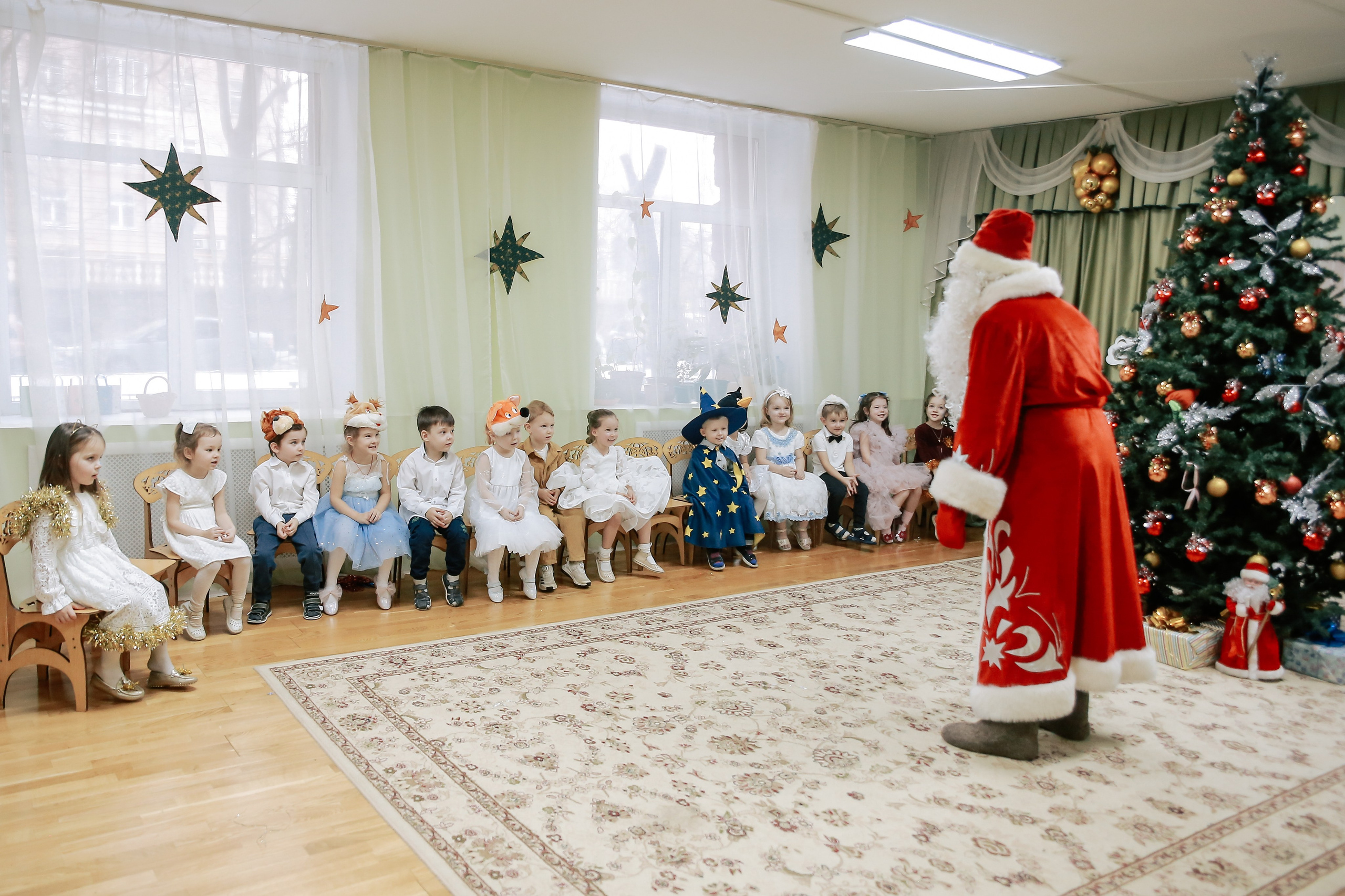 Ёлка в детском саду. Антонина Морозова, профессиональный семейный фотограф видеограф