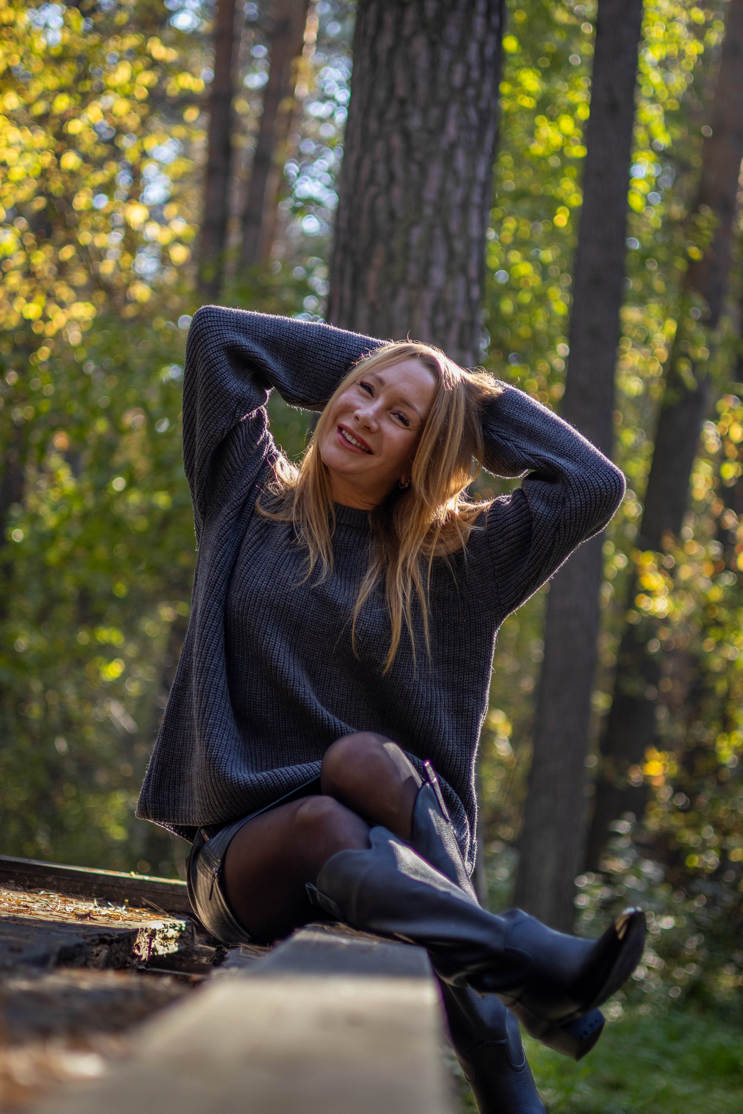 Портретная фотосессия в парке. Mintonov's Film Studio