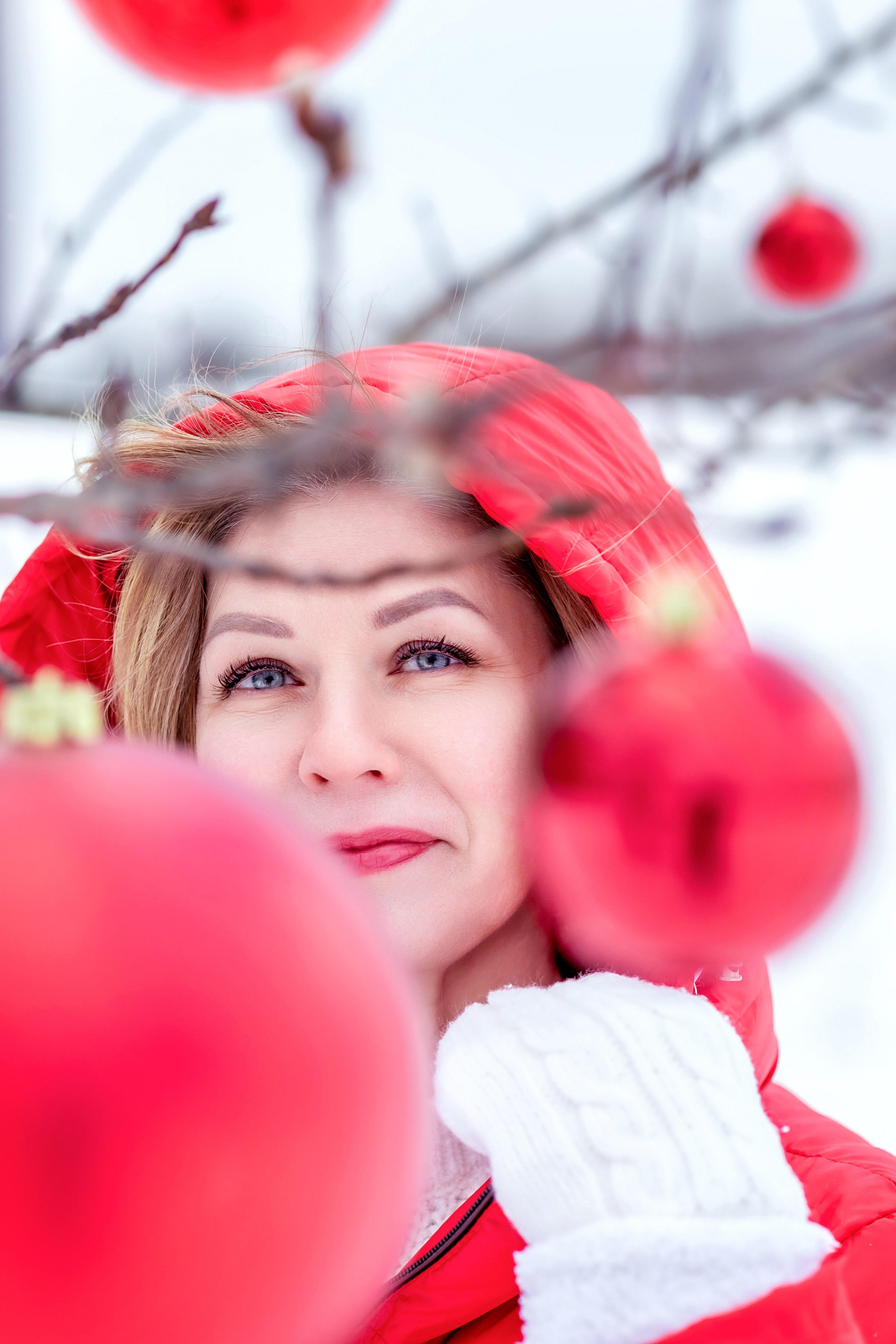 Фотопроект «Красные ШАРЫ». Фотограф Алина Лебедь