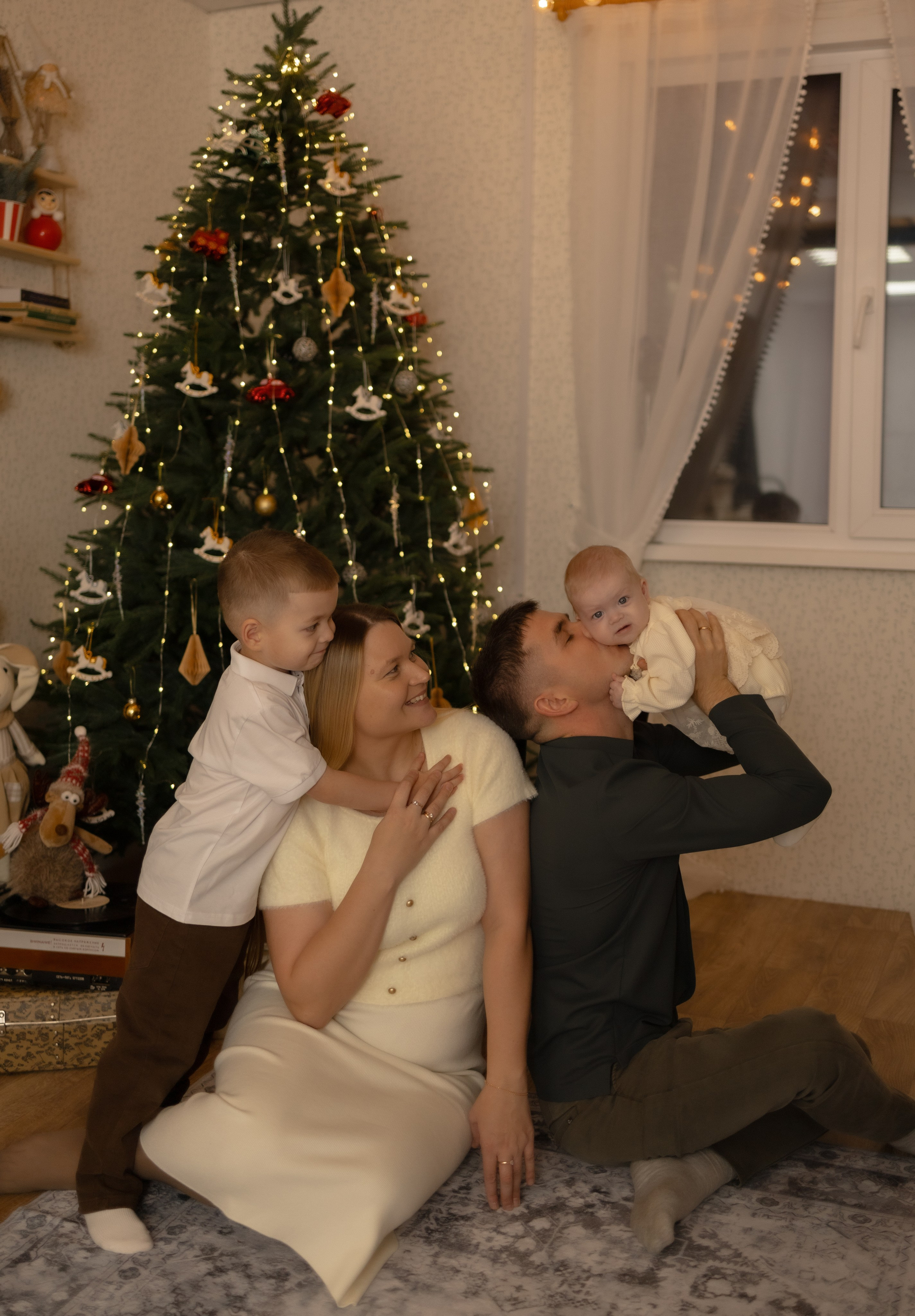 Семейная новогодняя. Фотограф Татьяна Семенова