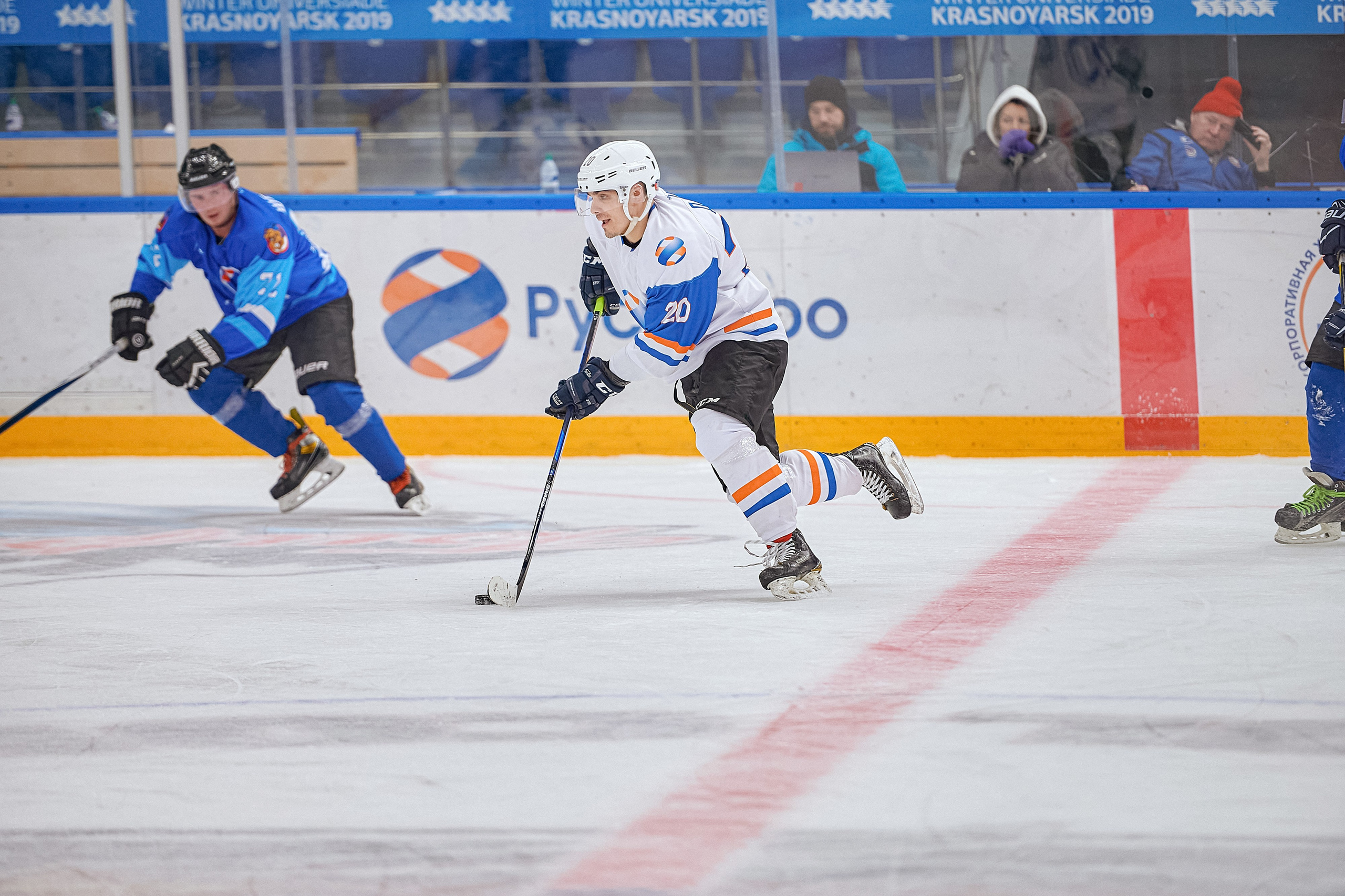 Портфолио репортажной фотосъёмки: Кристалл арена — Хоккей — РусГидро. Фотограф Яковлев Роман — Красноярск