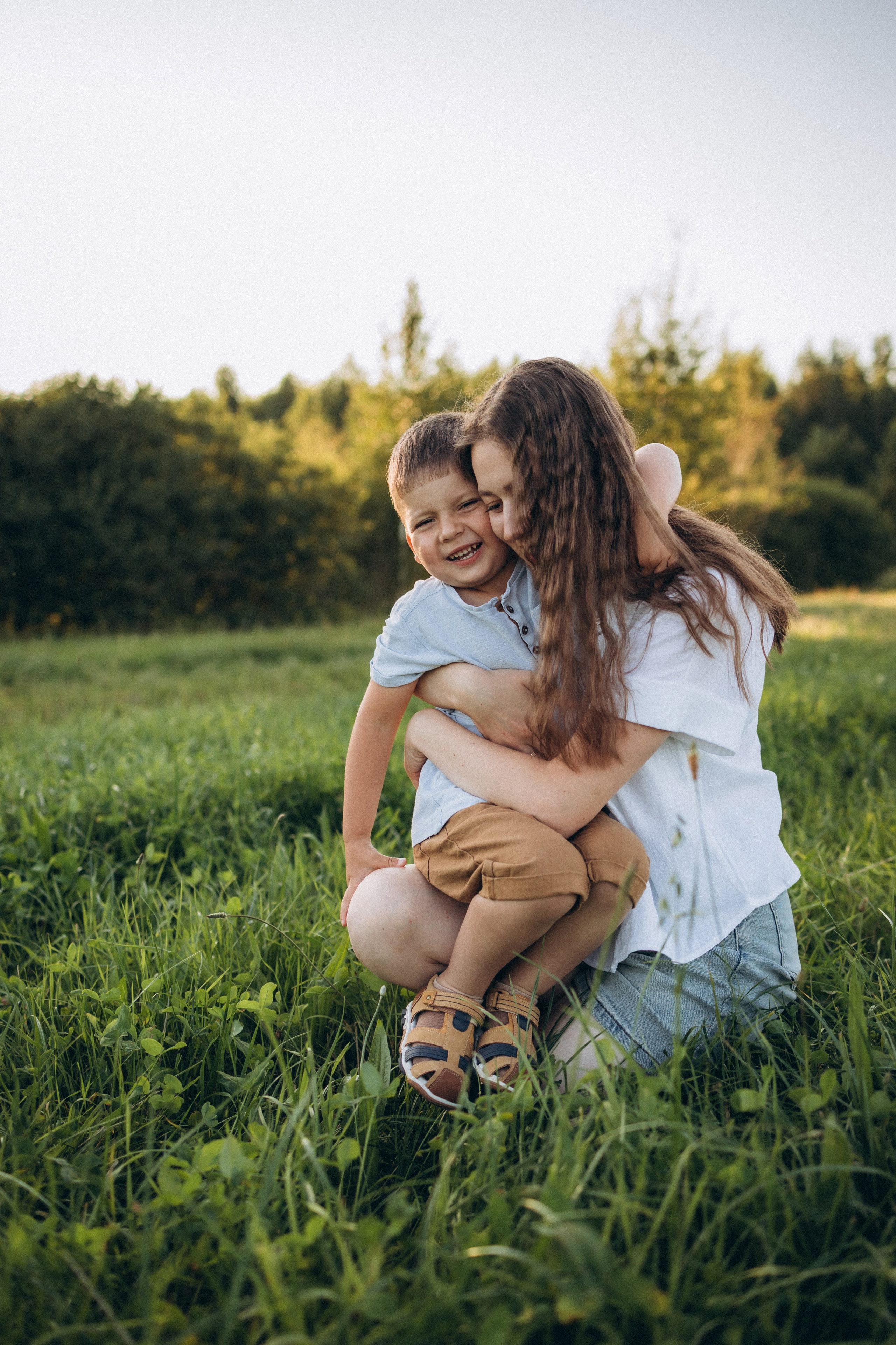 Ксюша, Вадим, Кирюша и Маша. Фотограф Елена Рябцева