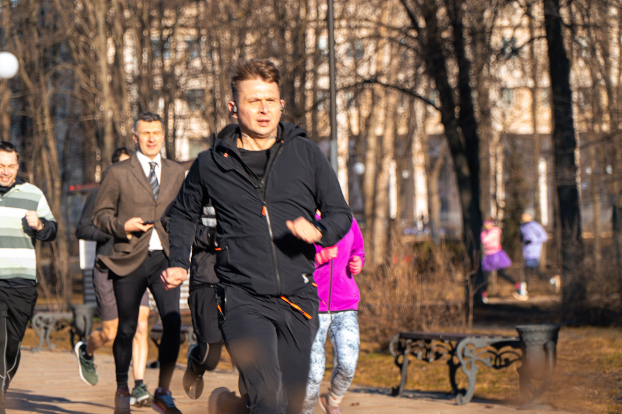 5 вёрст Наташинский 8 марта. Роман Капилюшов. Бег. Фото. Видео. г. Люберцы