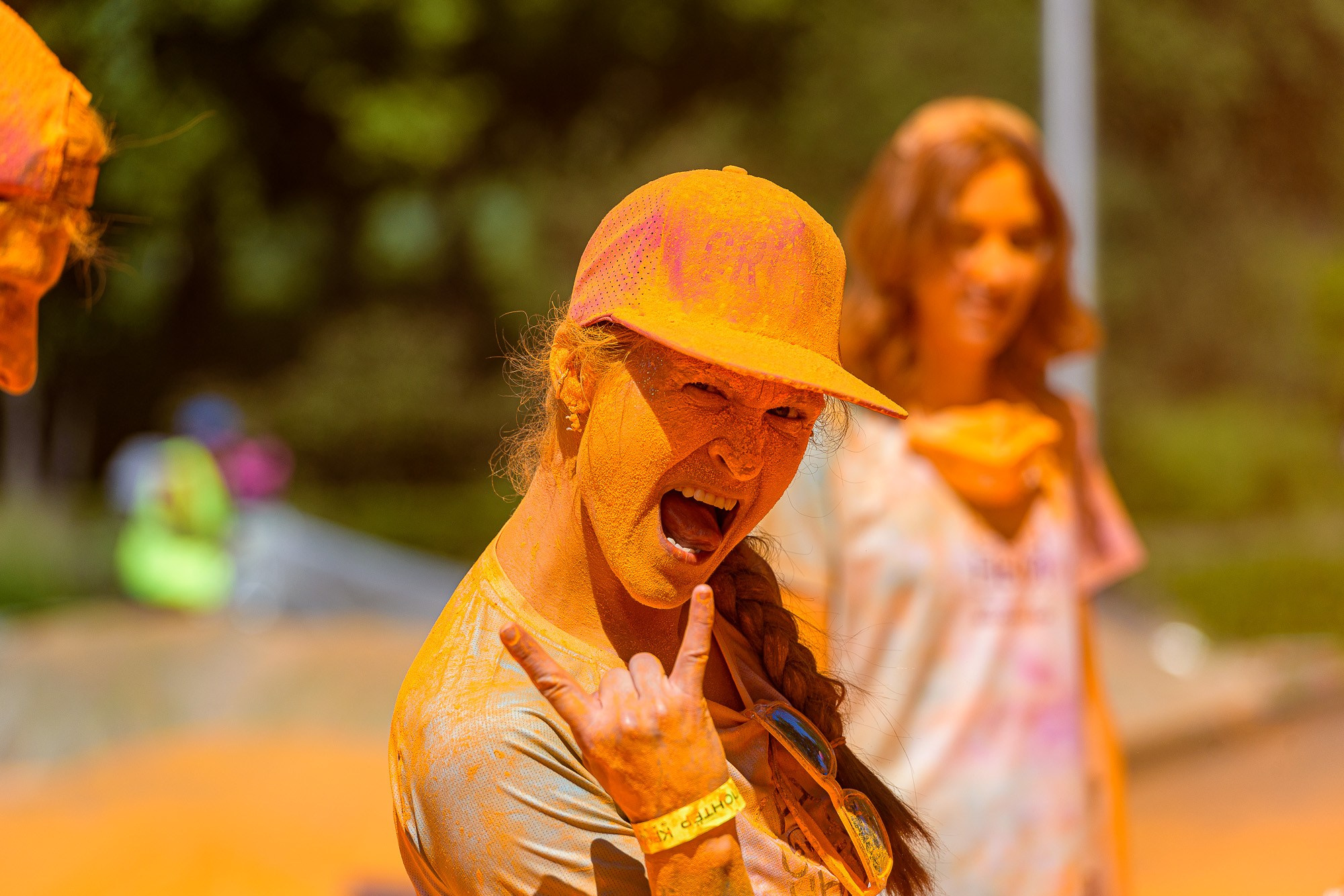 Красочные волонтеры!. Репортажный фотограф Сергей Квартальнов