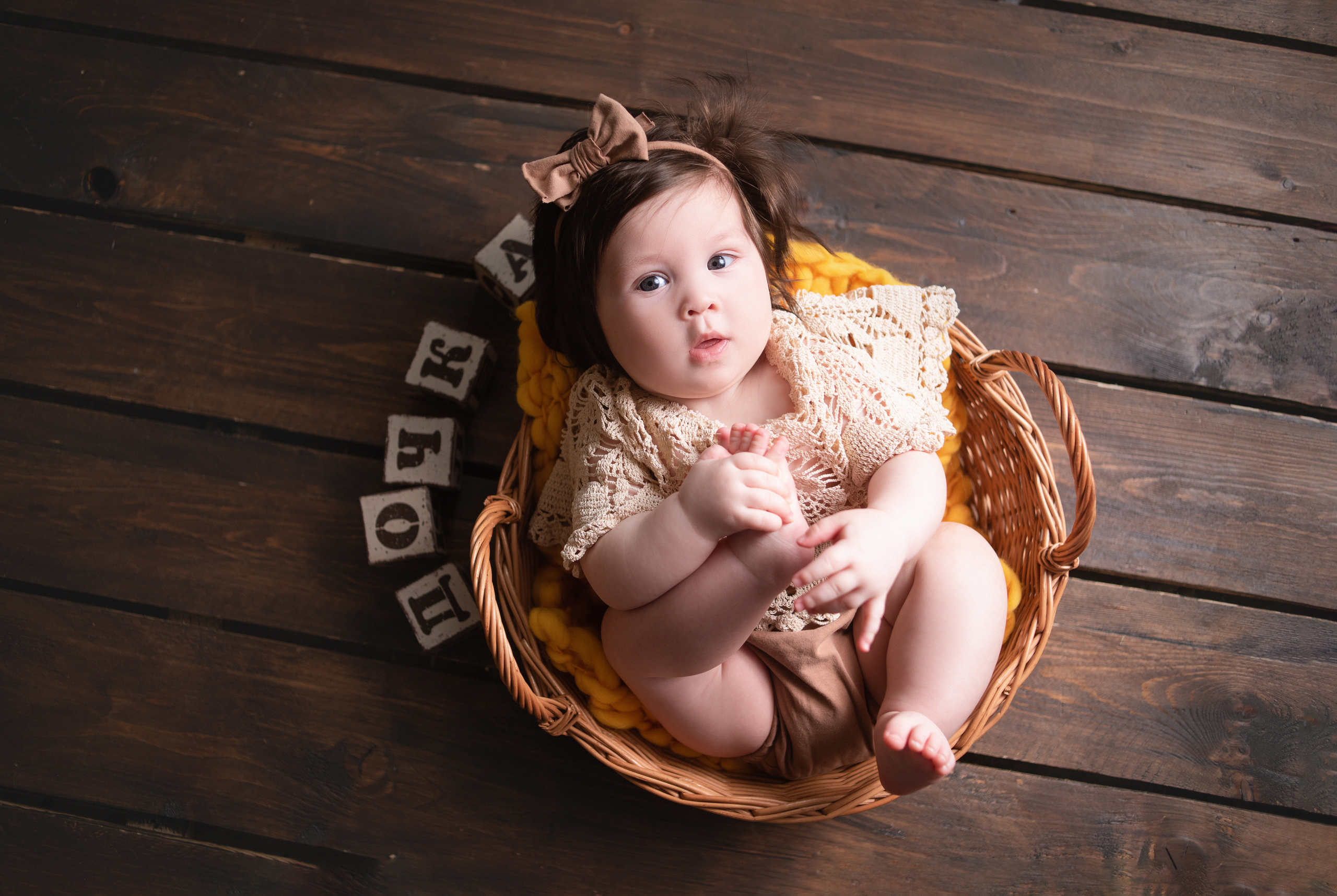 Малыши до года. Фотограф Новорожденных во Владивостоке Ольга Галаницкая