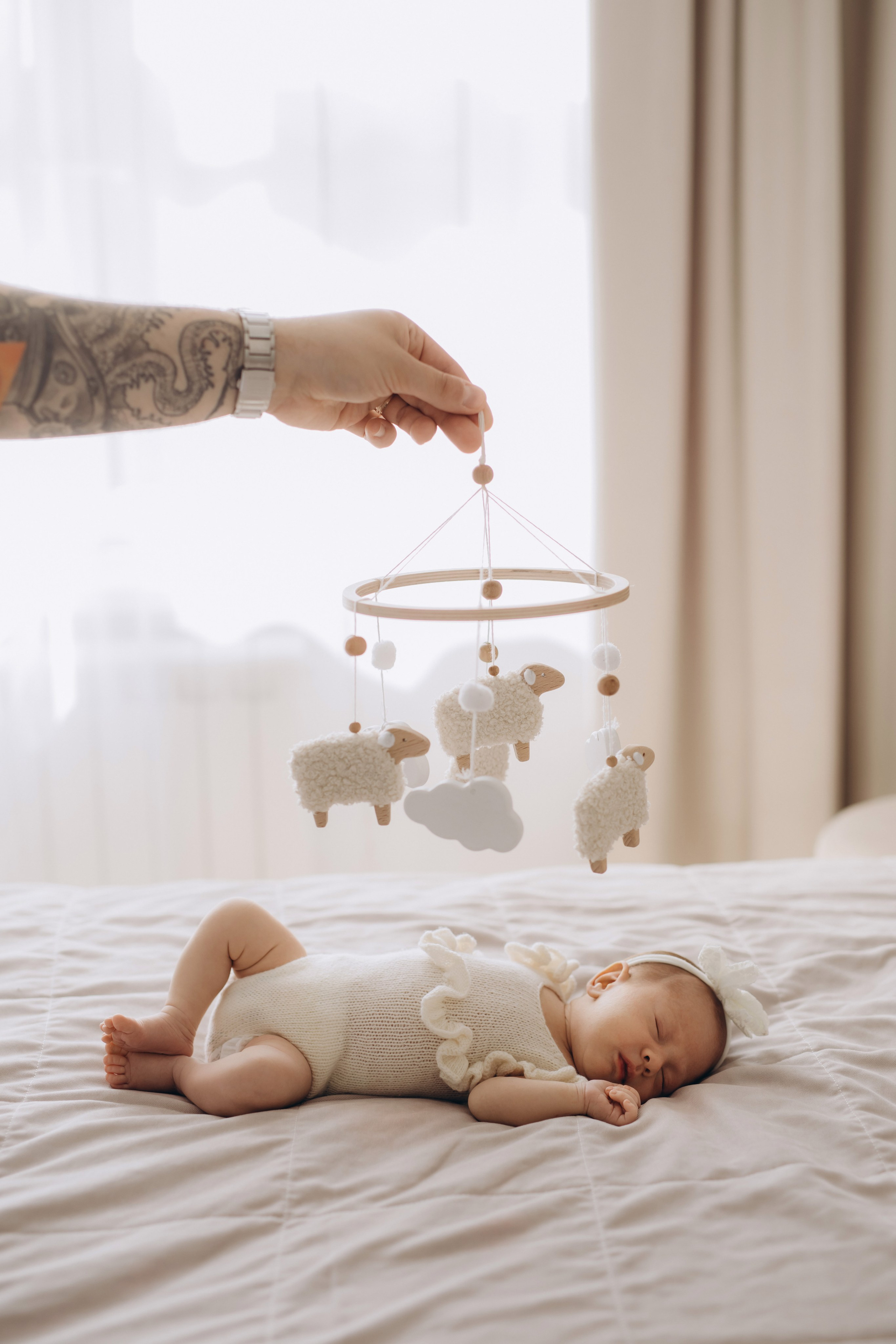 Василиса 23 дня. Фотограф новорождённых Newborn Москва