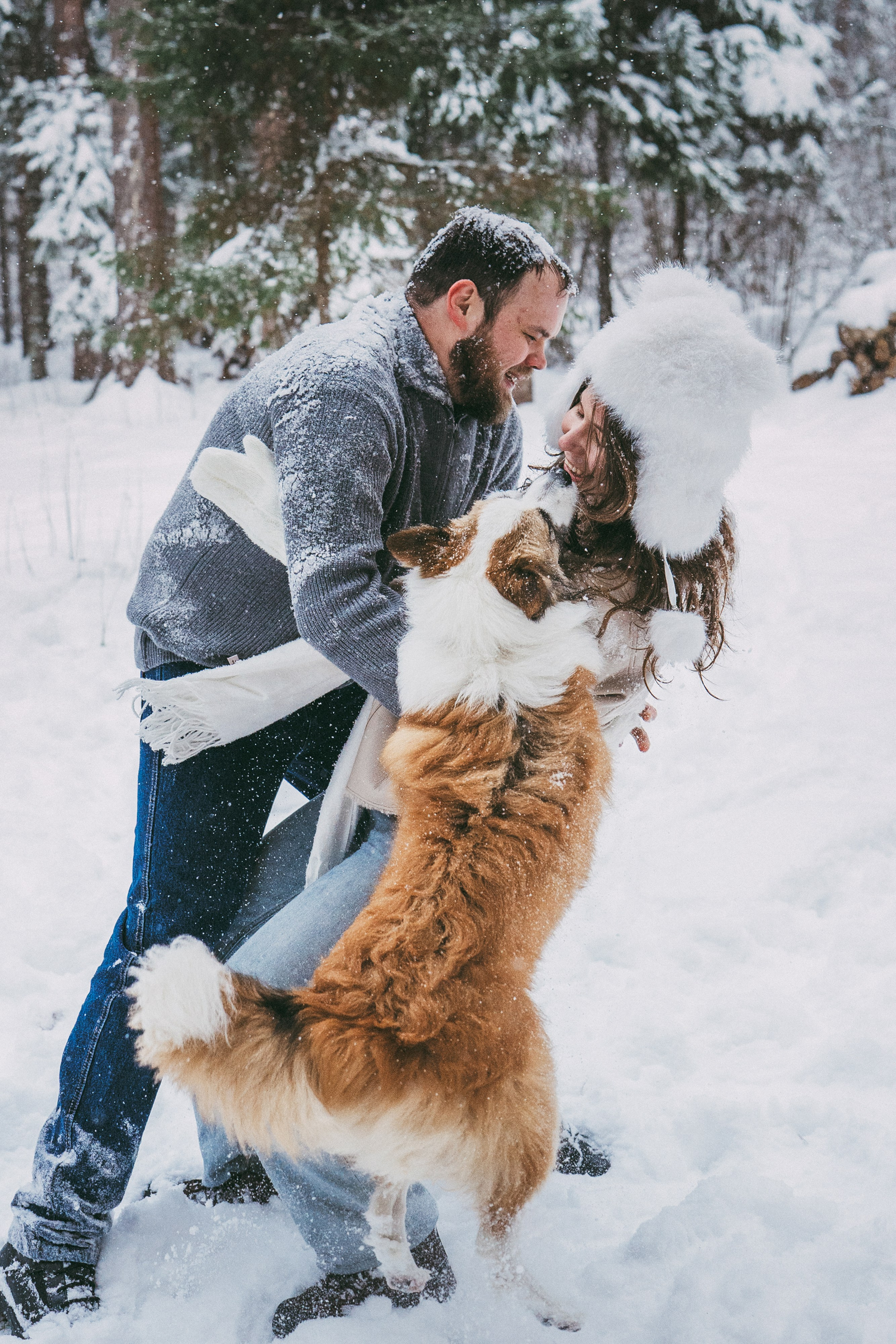 Катя, Анатолий и Елай. Фотограф анималист в Москве и Санкт-Петербурге Свиридова Анна