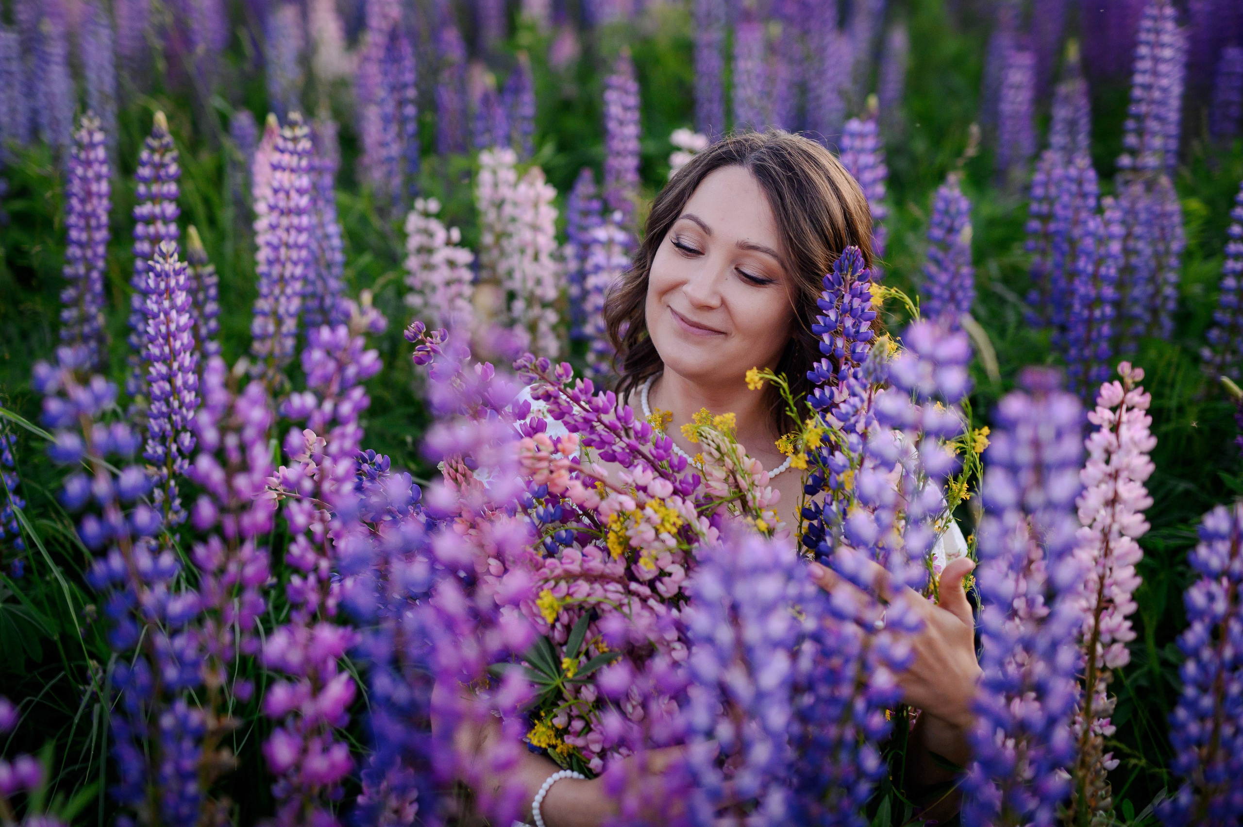Люпиновое счастье. Портретный, семейный и свадебный фотограф в Санкт-Петербурге и в Пушкине Ширяев Денис
