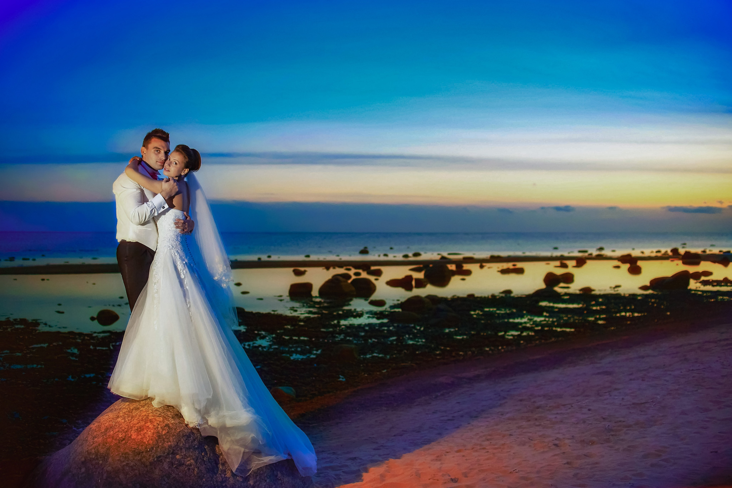 Маргарита и Алексей (выездная регистрация, фотосессия на Финском заливе, в яхт-клубе на закате). Портретный, семейный и свадебный фотограф в Санкт-Петербурге и в Пушкине Ширяев Денис