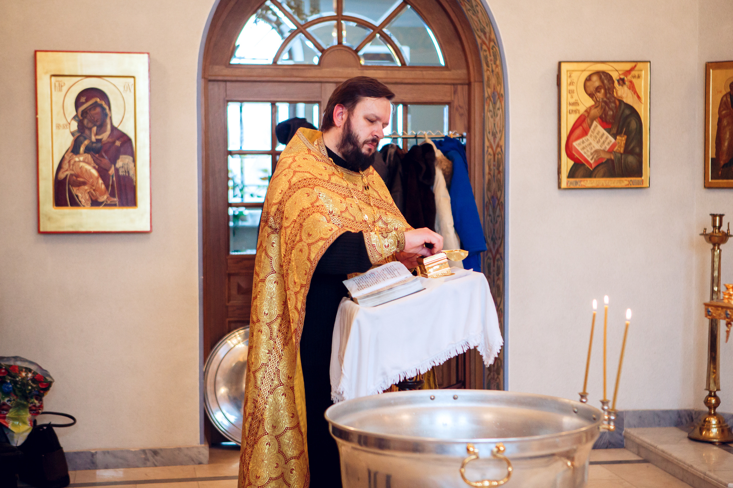 крещение фотограф