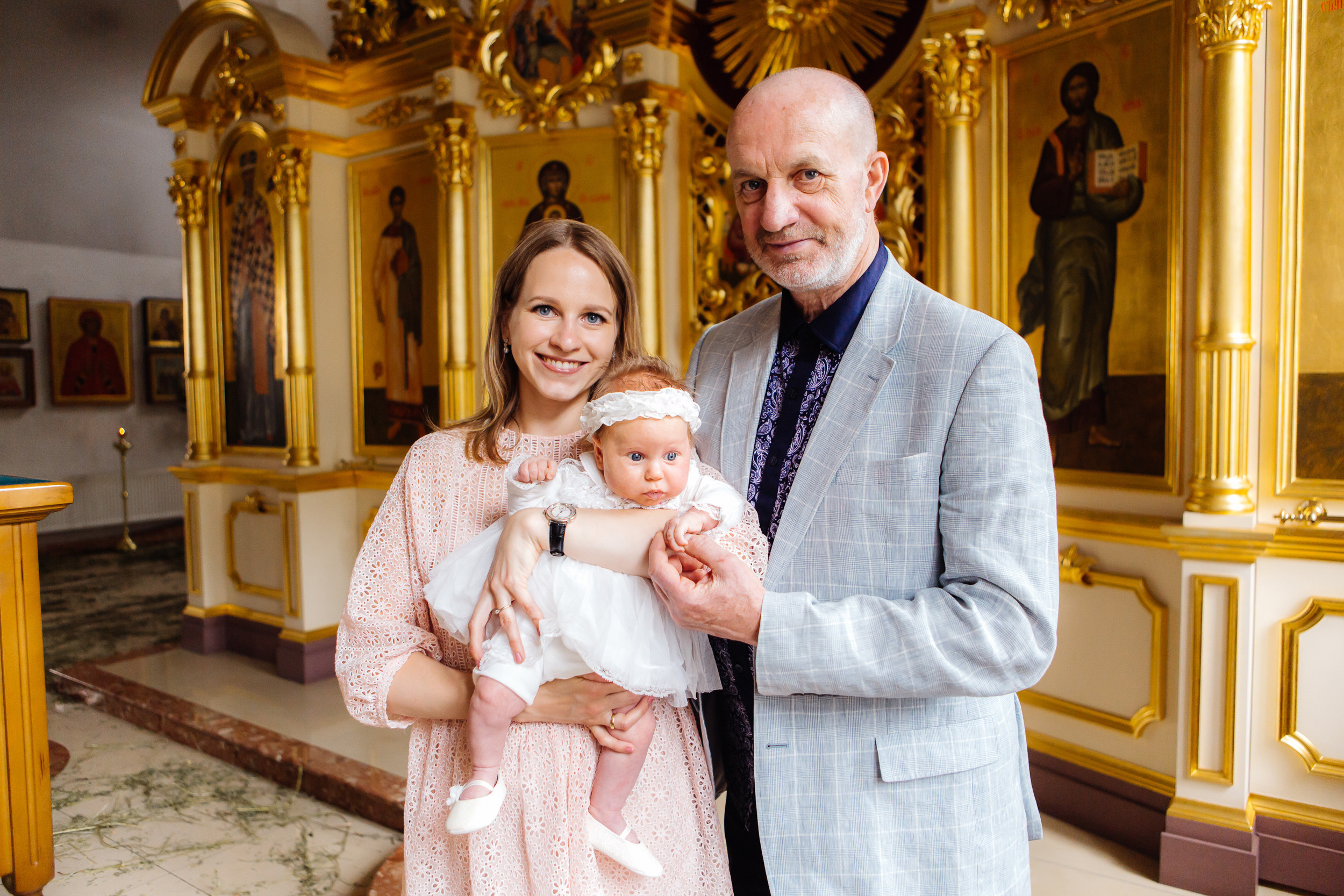 ребенок крещение