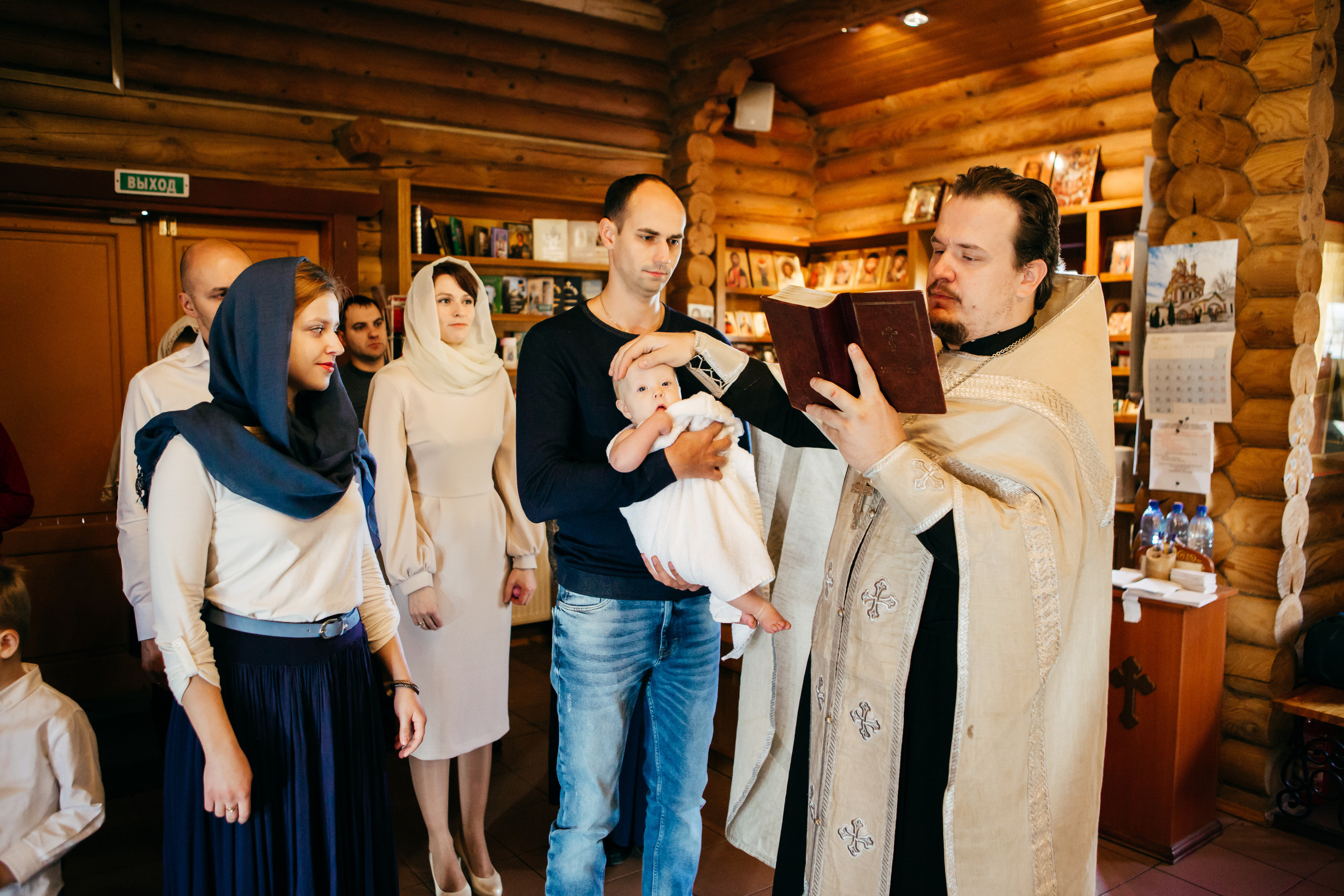 крещение детей в церкви