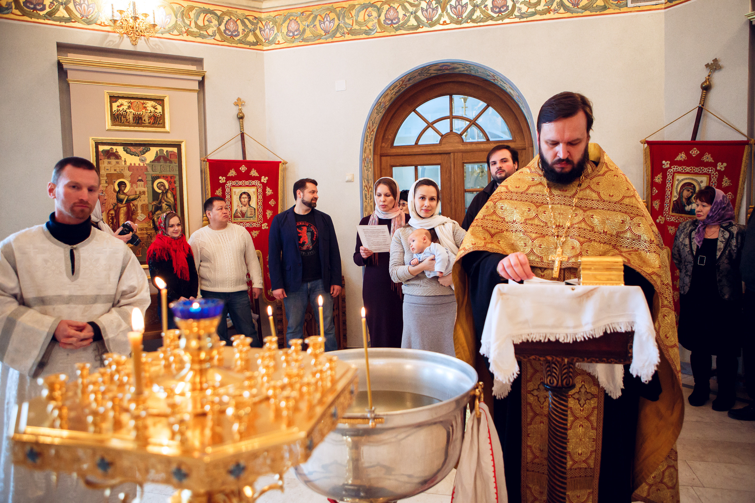 крещение фотограф