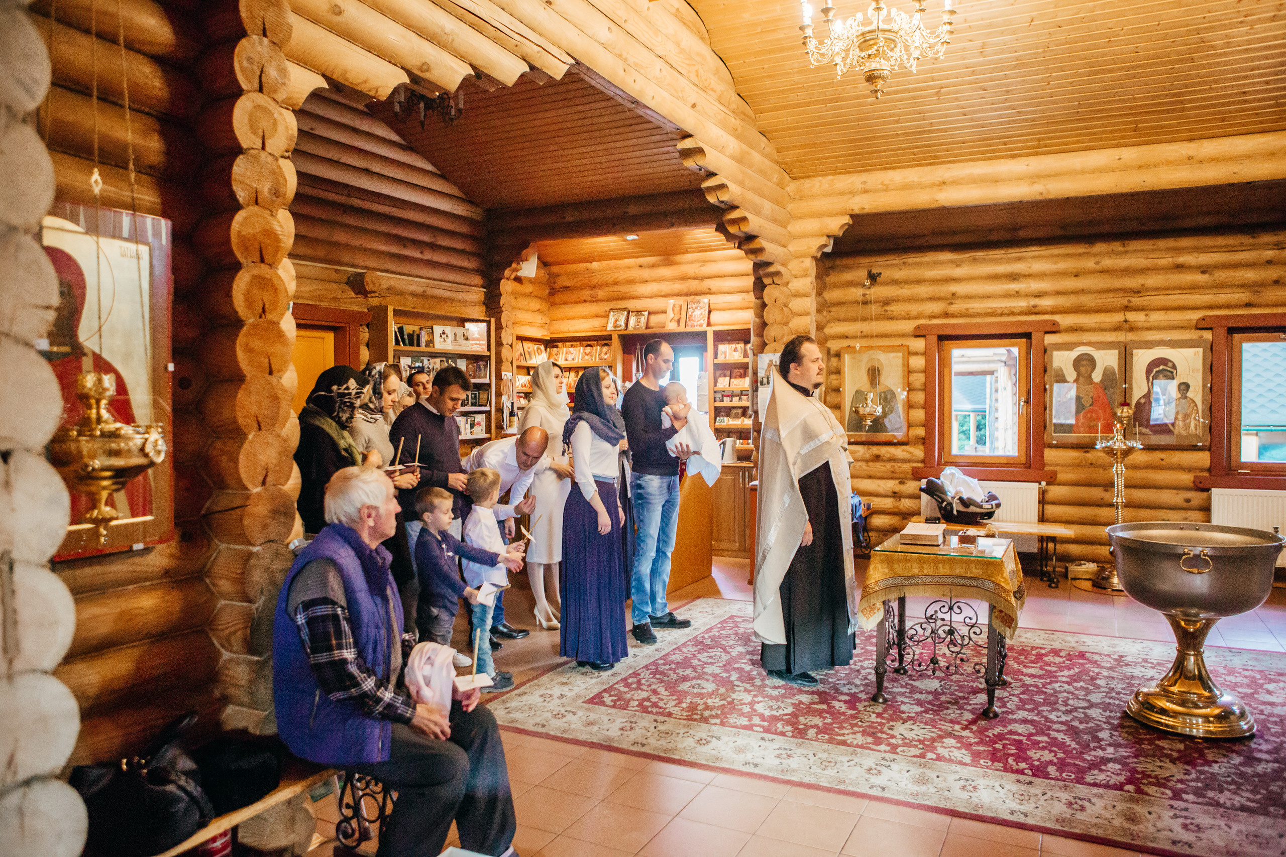 крещение детей в церкви