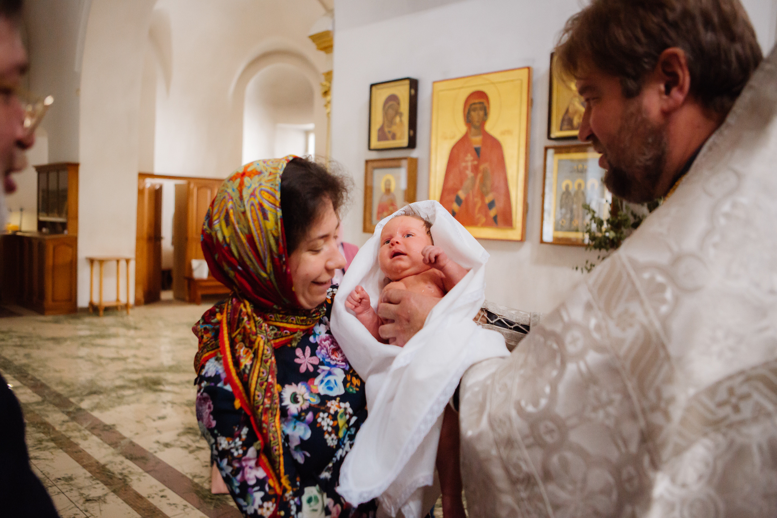 ребенок крещение