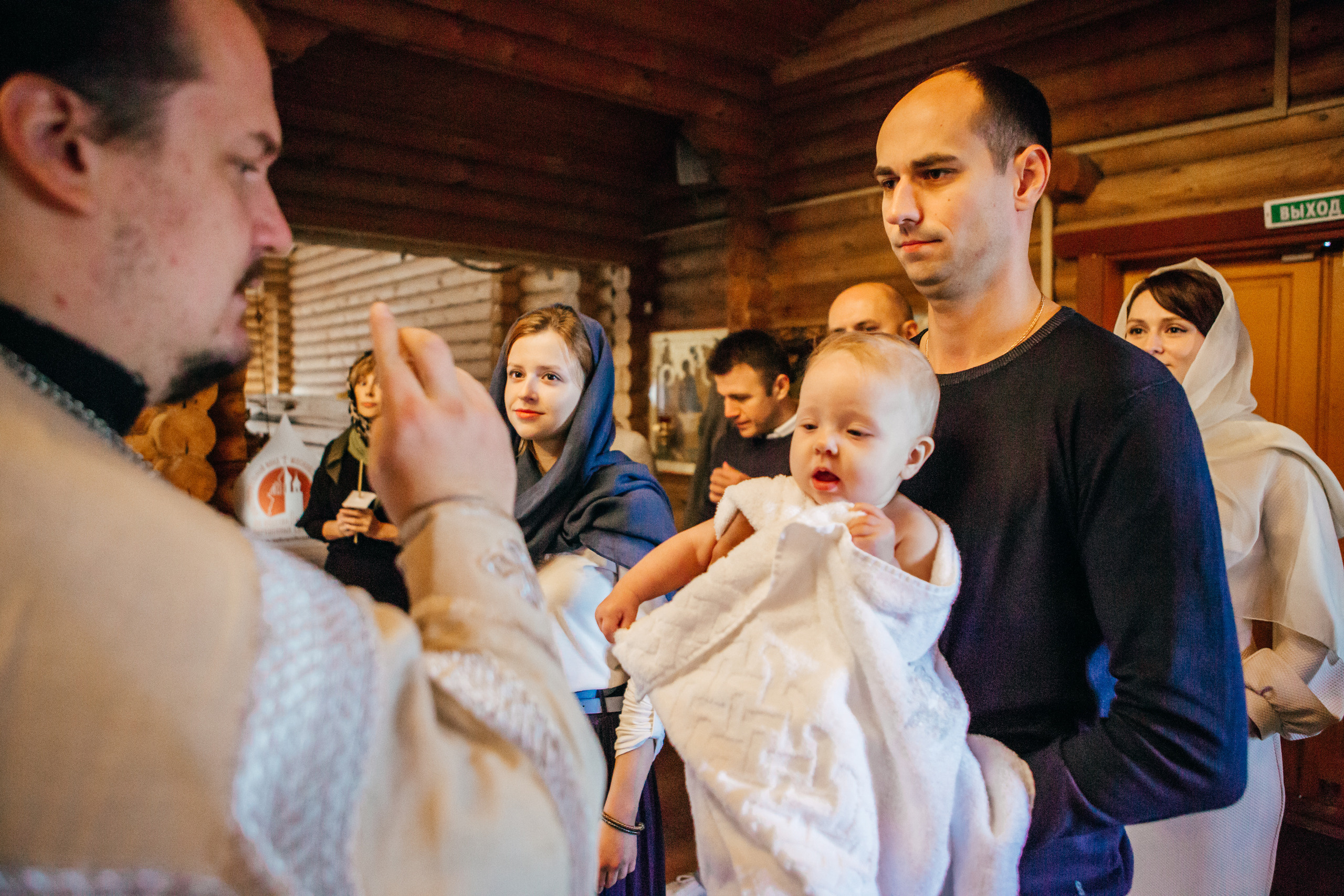 крещение детей в церкви
