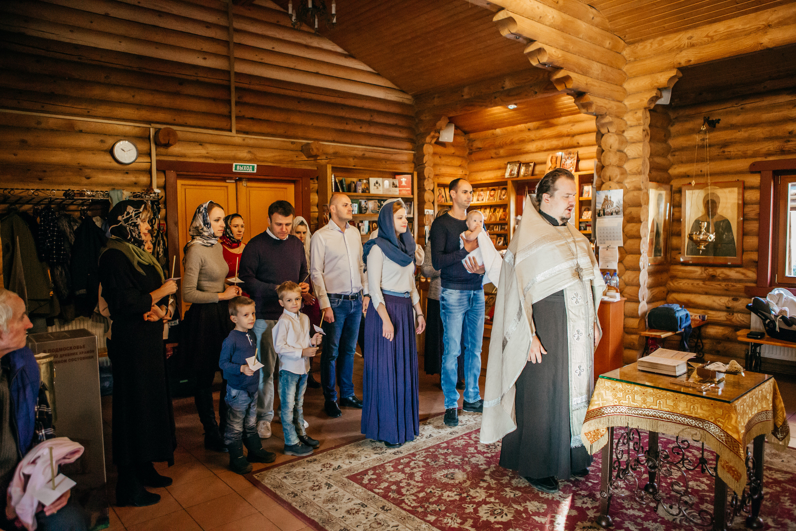 крещение детей в церкви