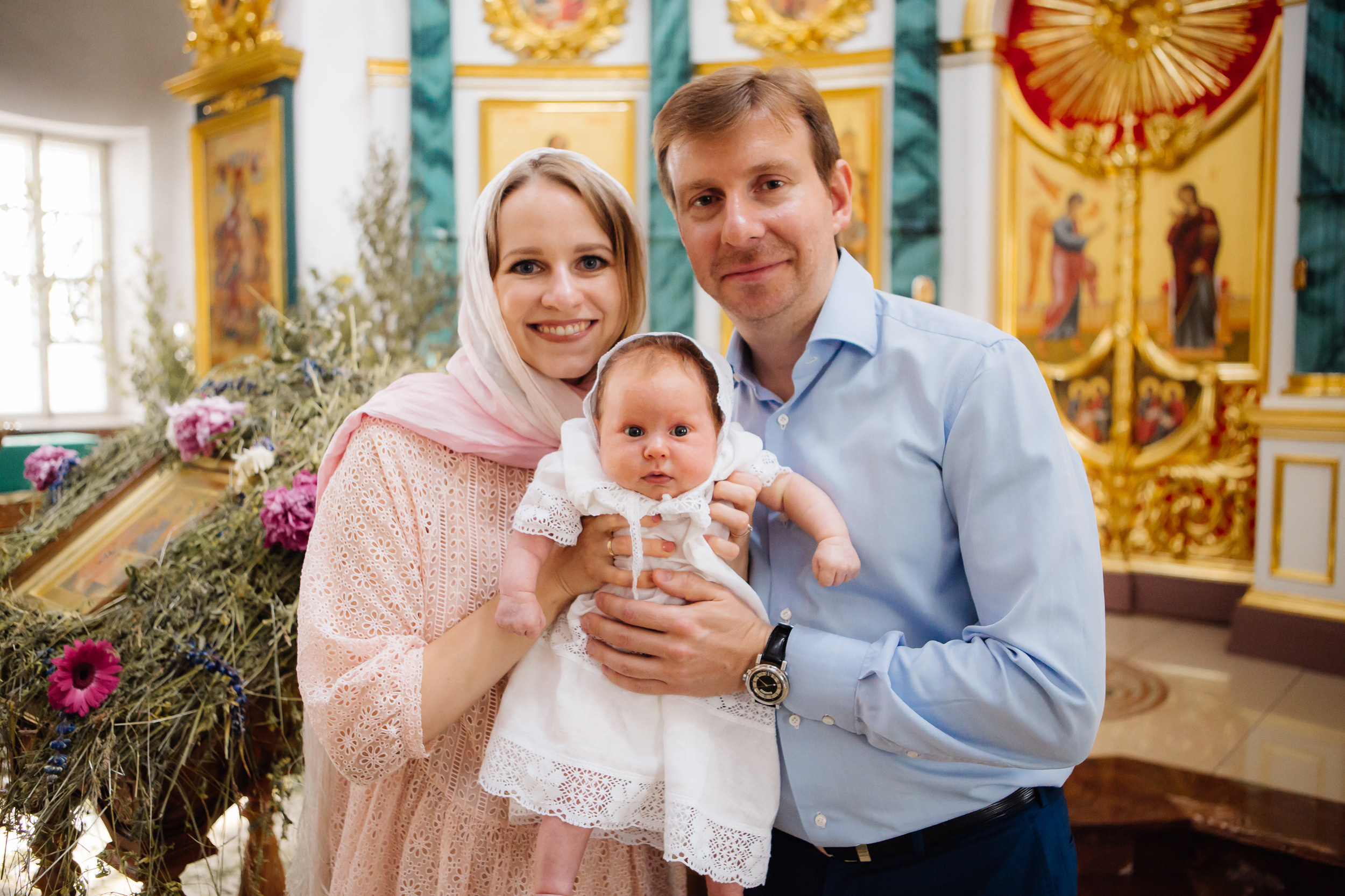 ребенок крещение