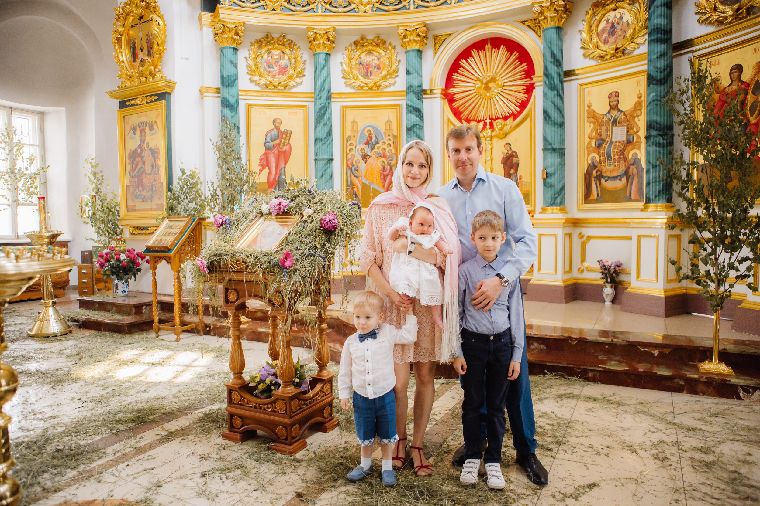 ребенок крещение