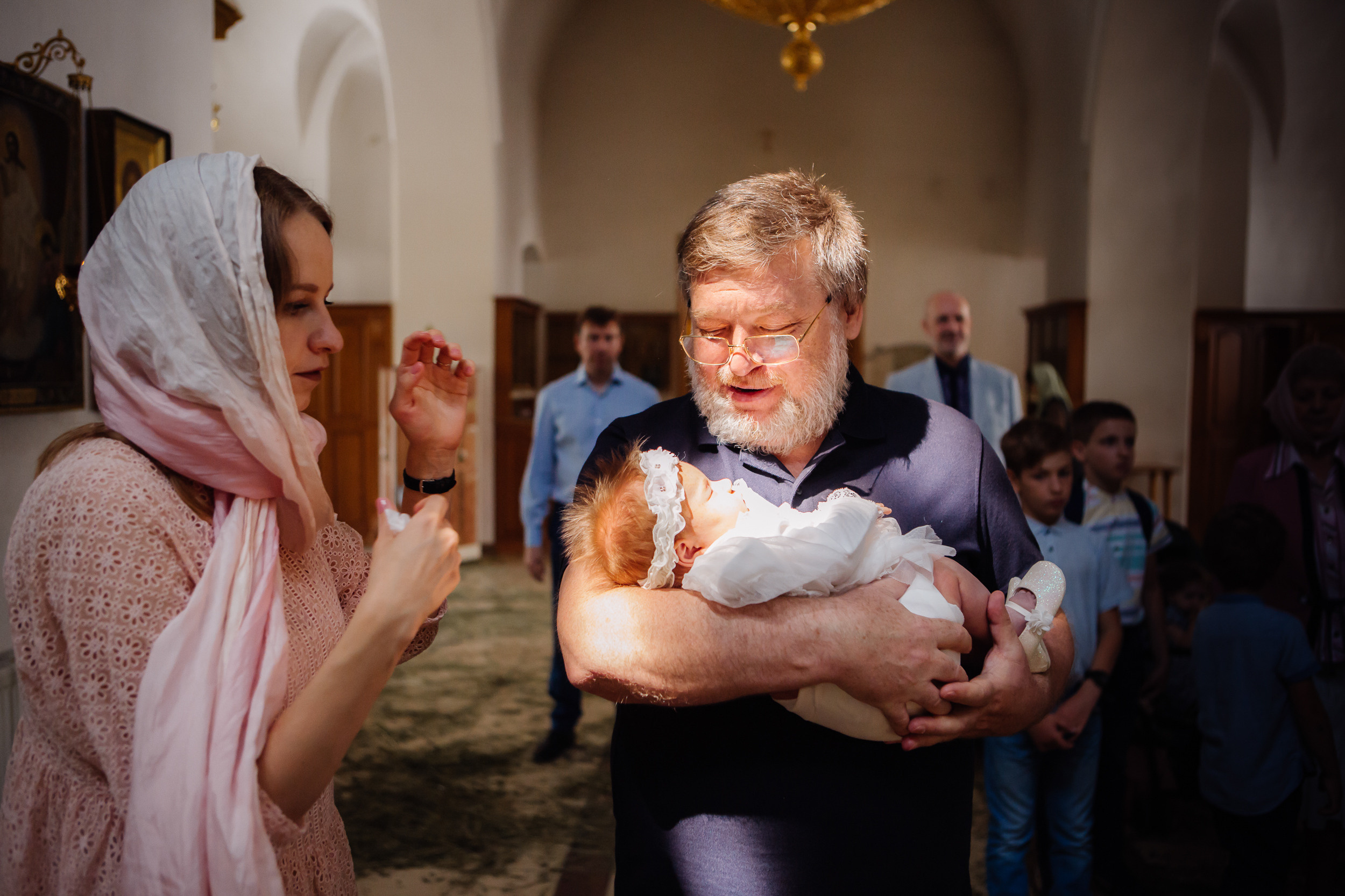 ребенок крещение