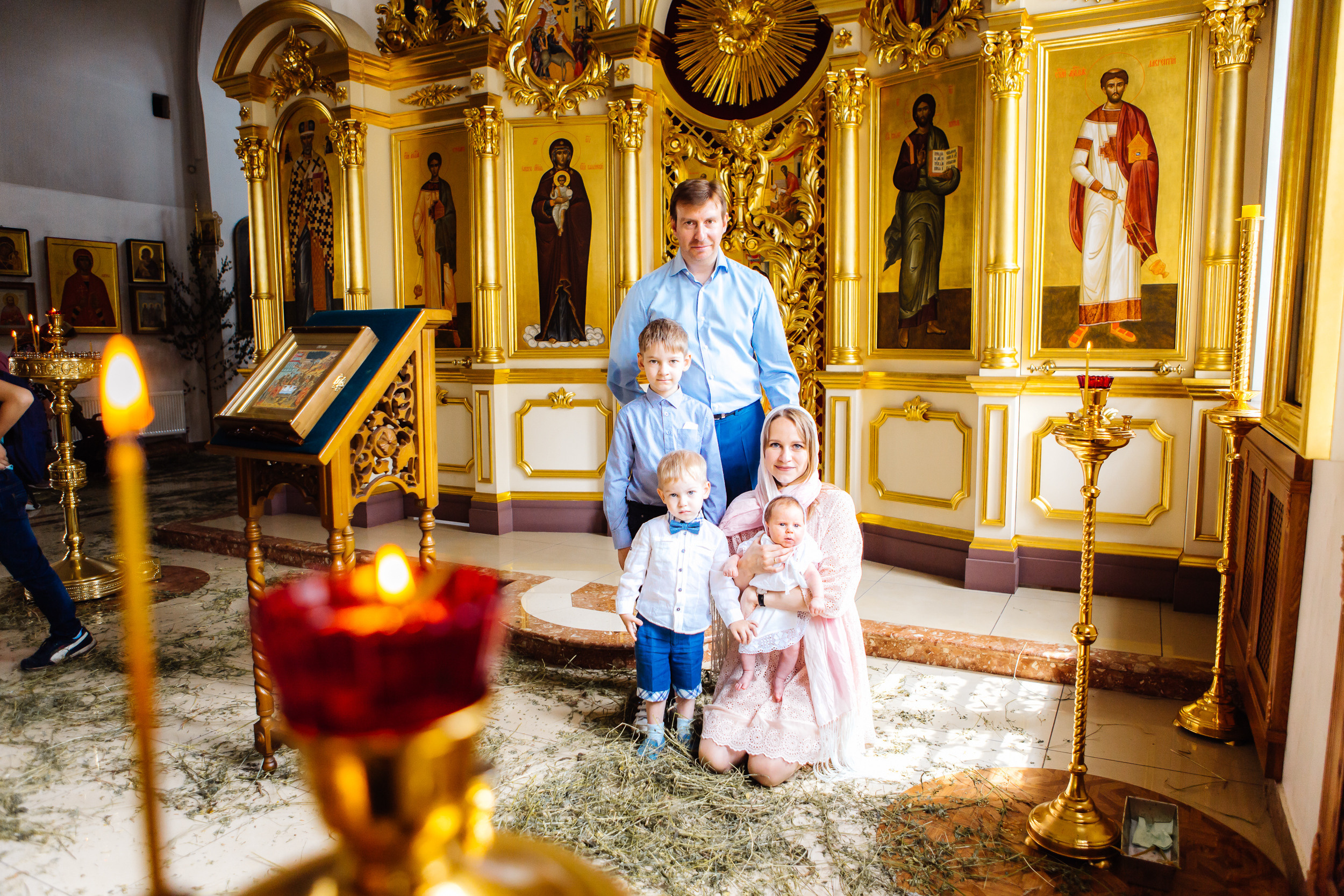 ребенок крещение