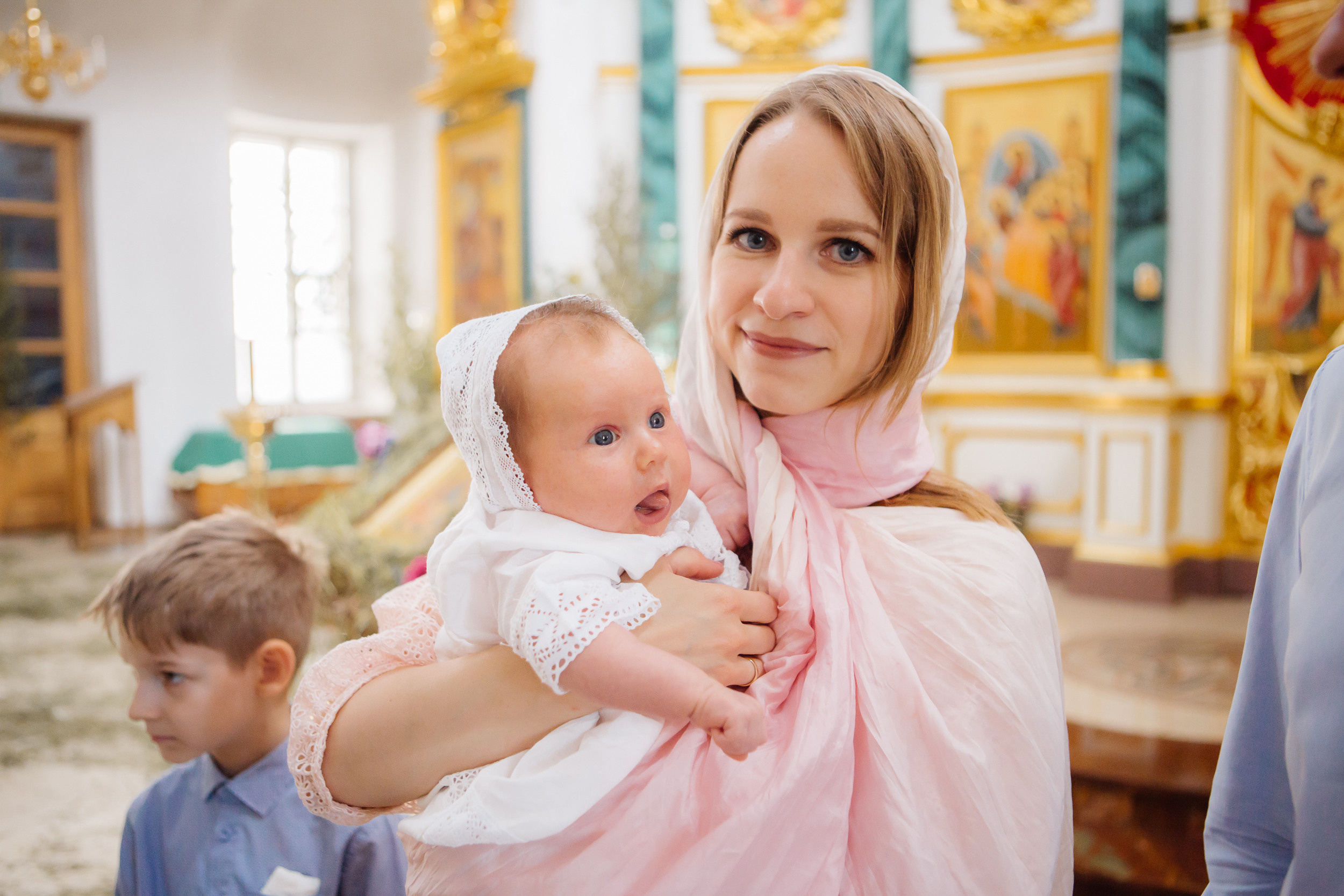 ребенок крещение