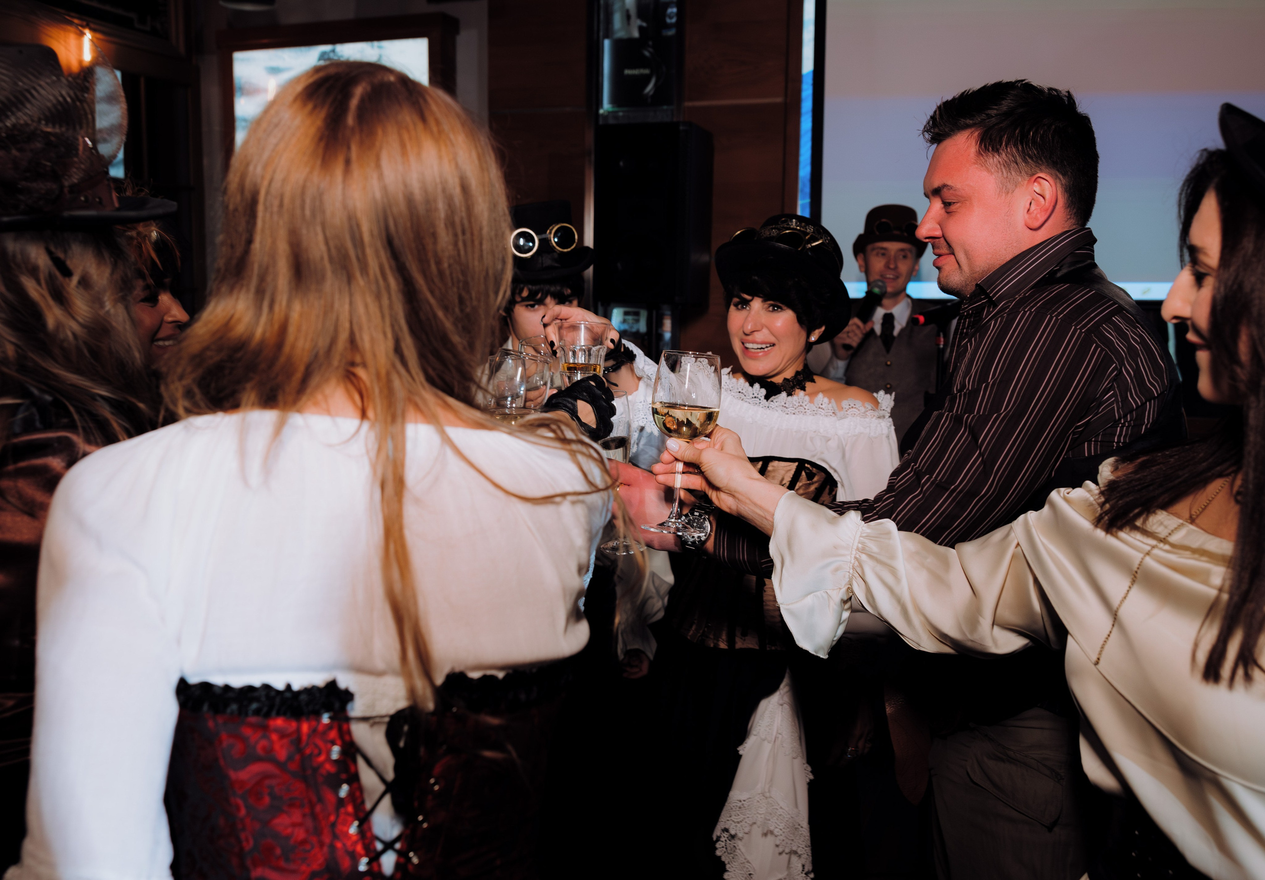 Юбилей 50 лет в стиле Steampunk. АНДРЕЙ ШИРКАЛИН РЕПОРТАЖНЫЙ ФОТОГРАФ МОСКВА НА КОРПОРАТИВ, ДЕНЬ РОЖДЕНИЯ, БАНКЕТ, КОНФЕРЕНЦИЮ, ТИМБИЛДИНГ