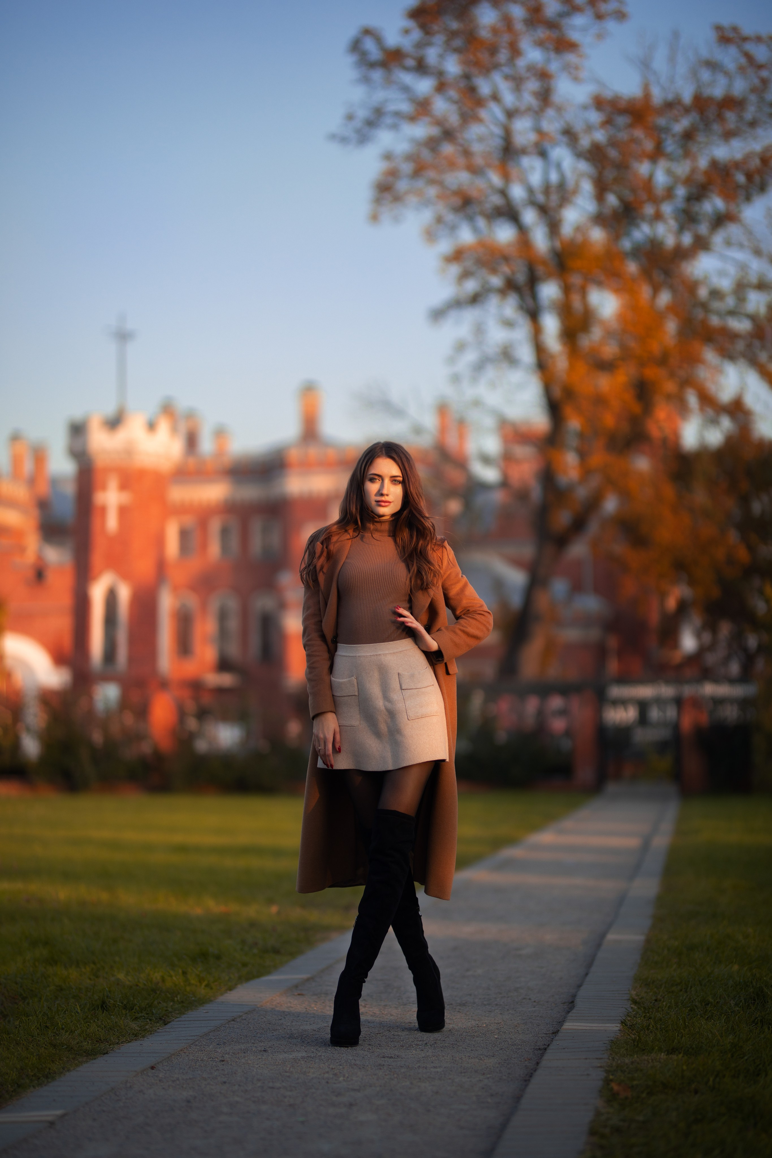 Осенняя съемка с Анастасией на природе в формате для «себя»